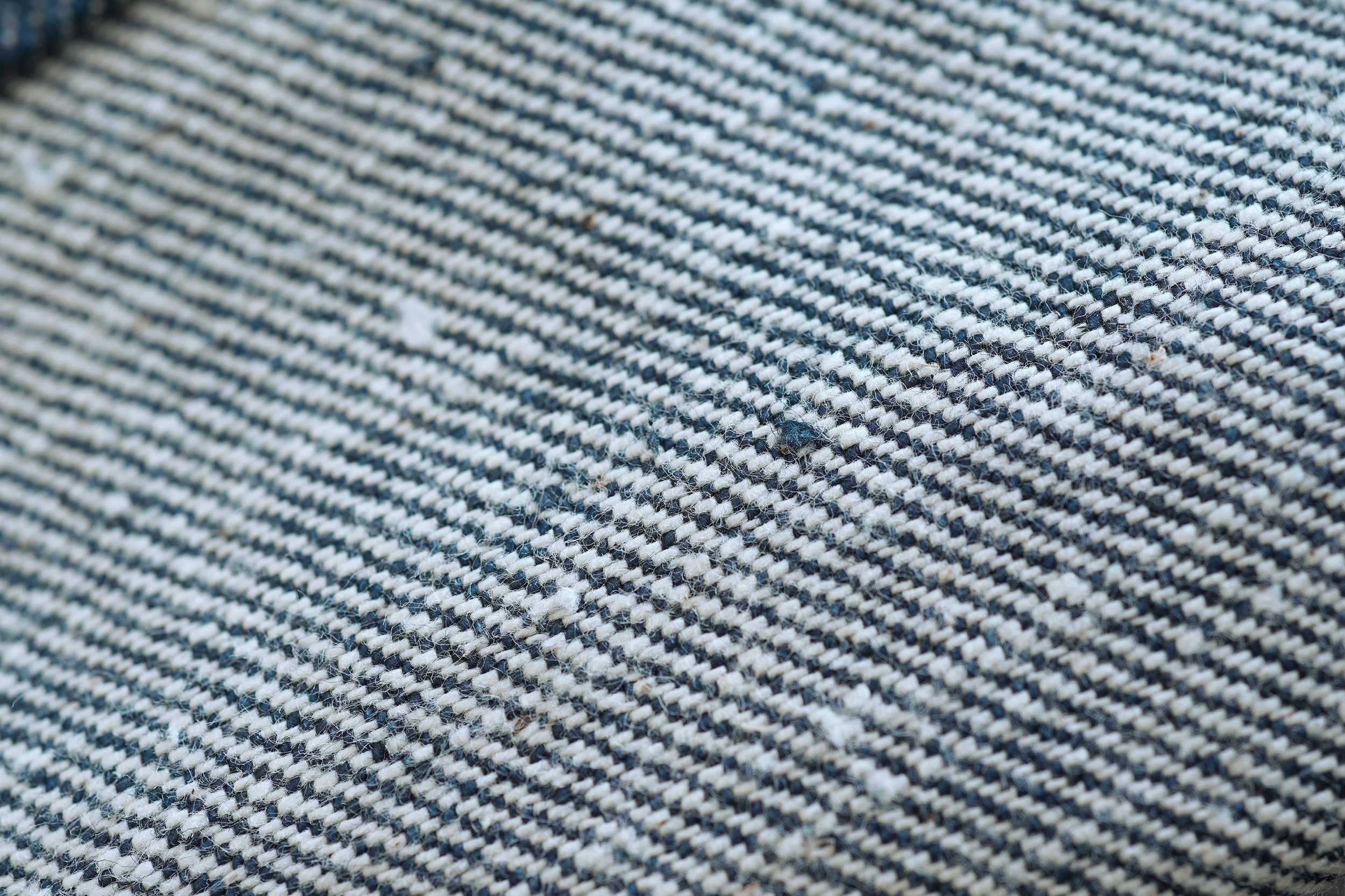 Greencast Slub Selvedge - Fabric Weft & Nep