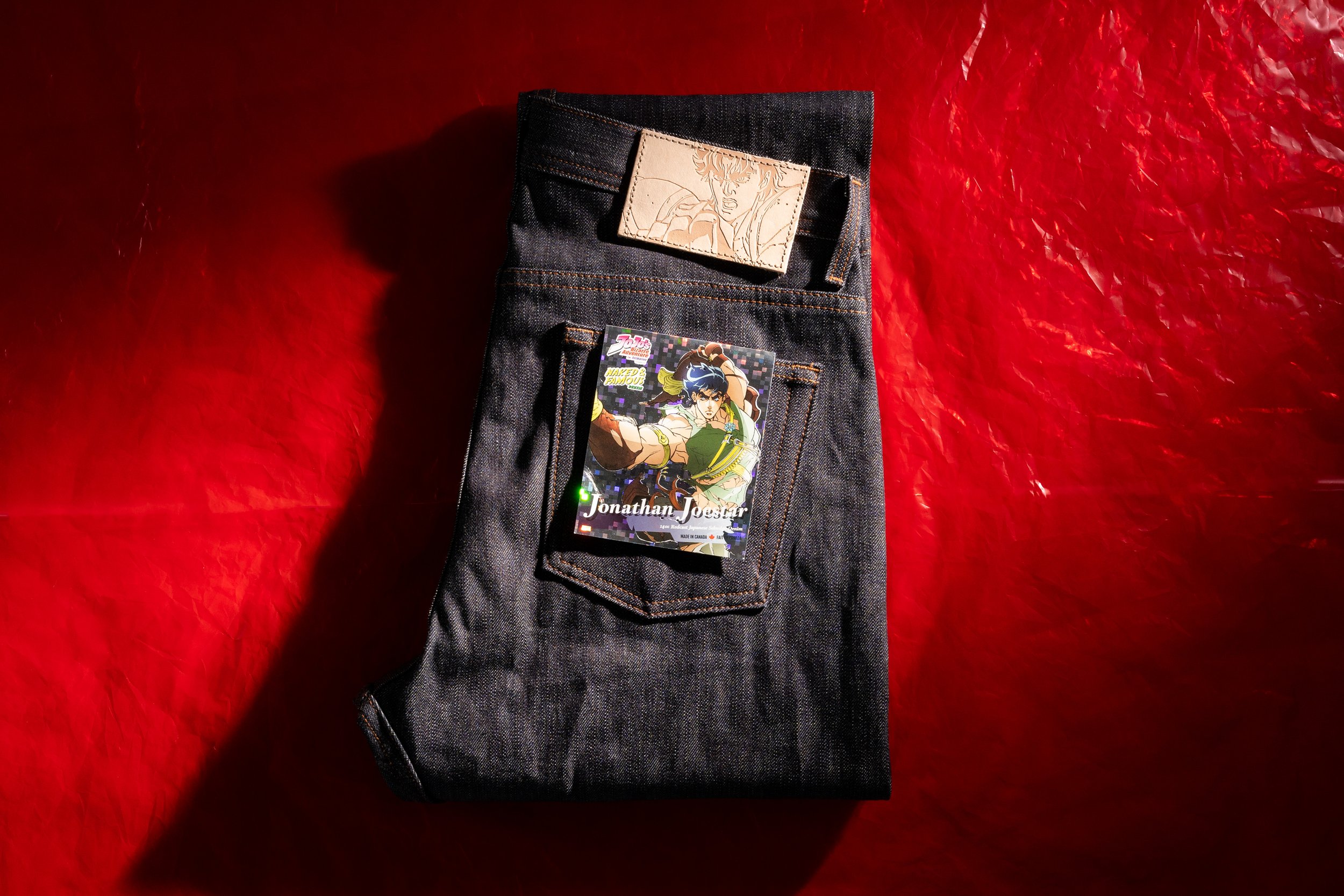 Jonathan Joestar Selvedge - Folded Flat