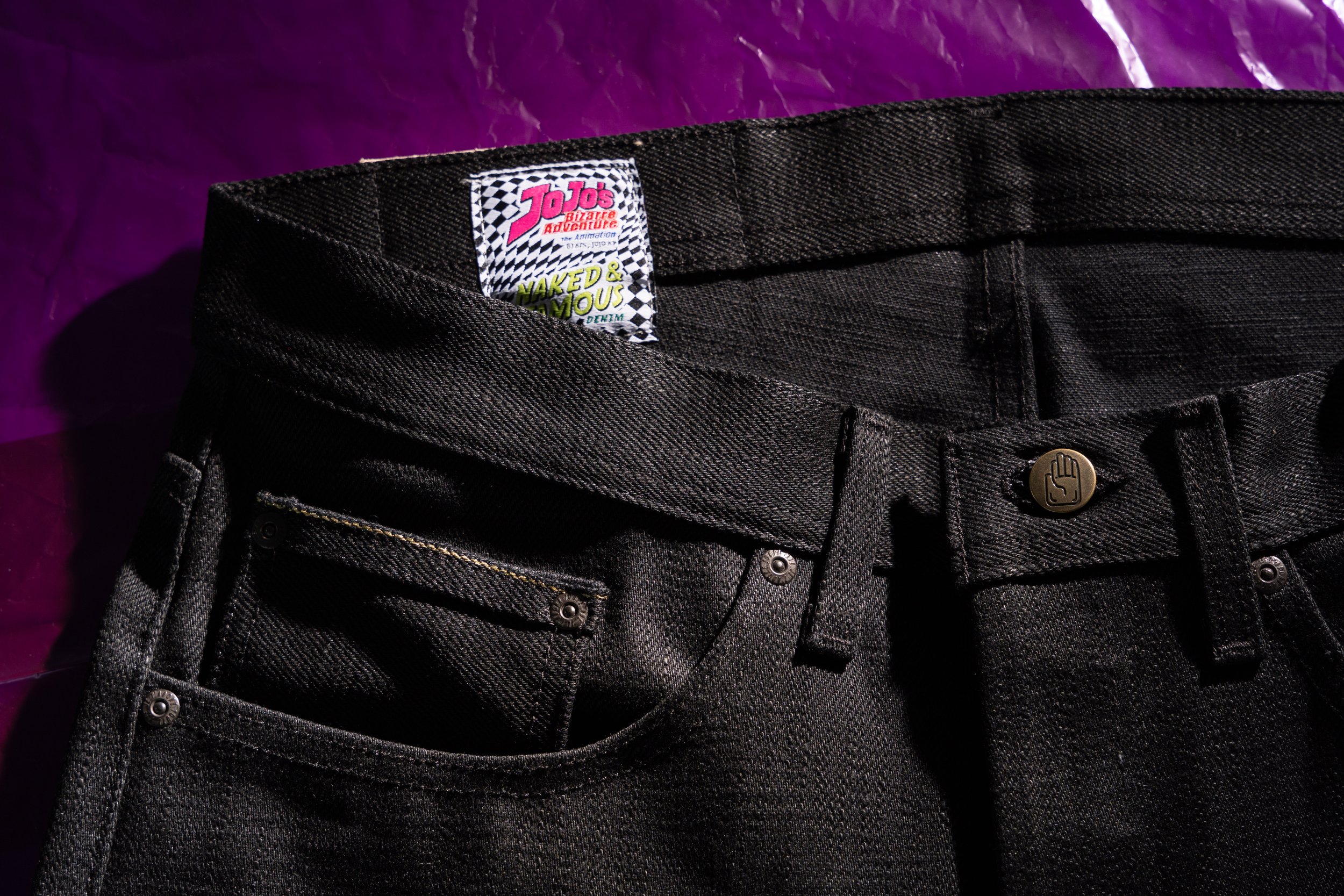 Jotaro Kujo Selvedge - Coin Pocket