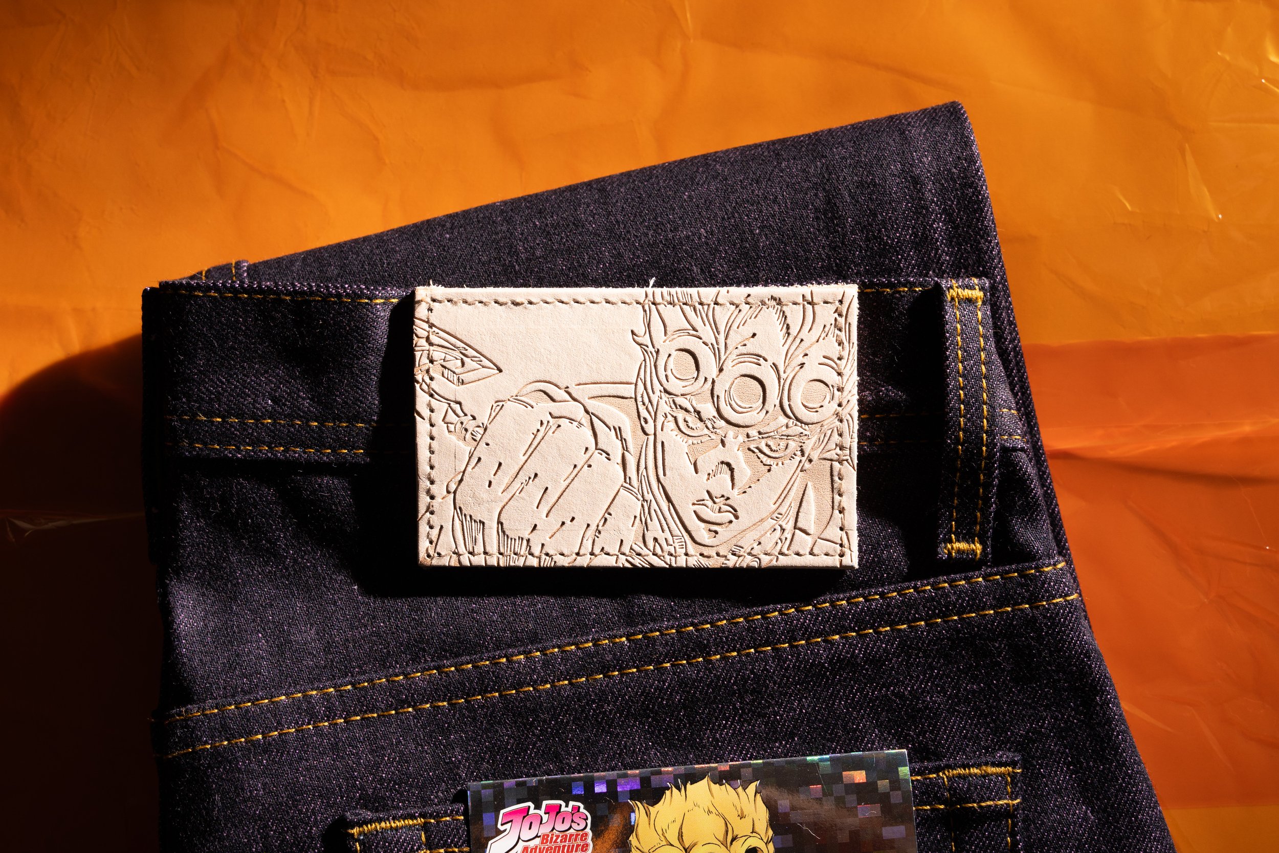 Giorno Giovanna Selvedge - Leather Patch