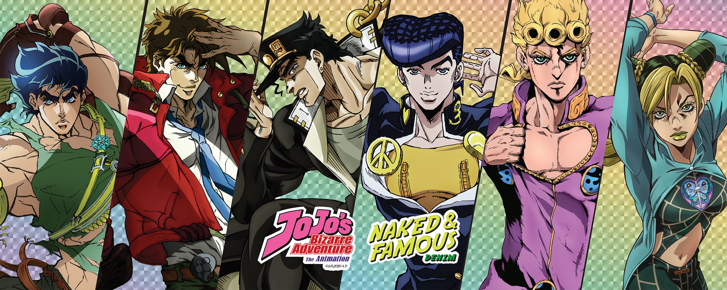 Introducing JoJo's Bizarre Adventure x Naked & Famous Denim Capsule  Collection