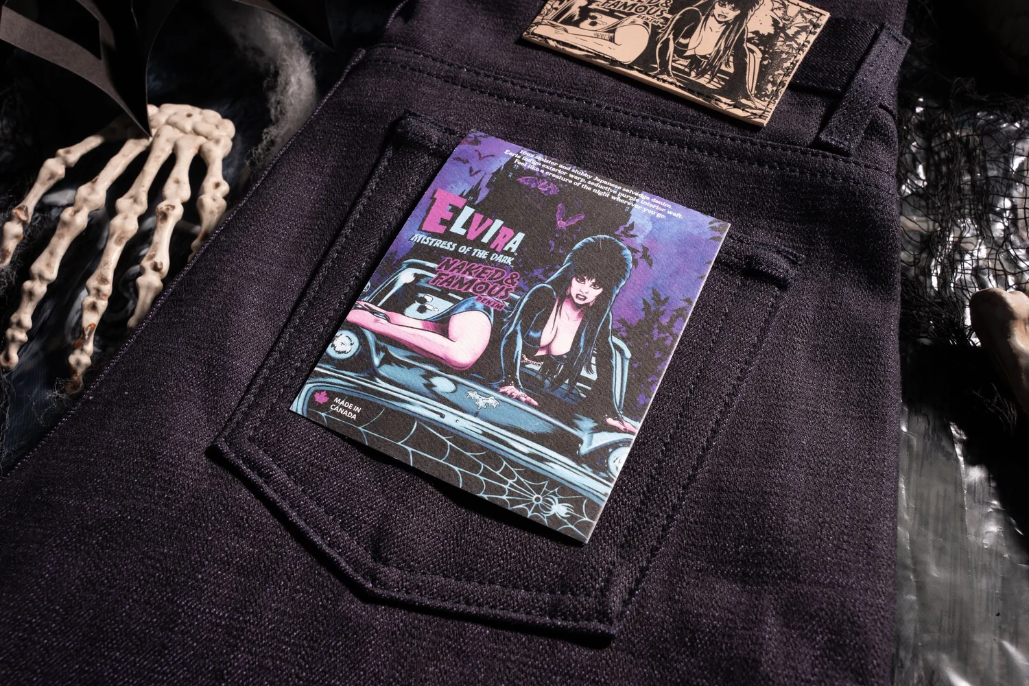 Elvira Mistress Of The Dark Selvedge - Pocket Flasher