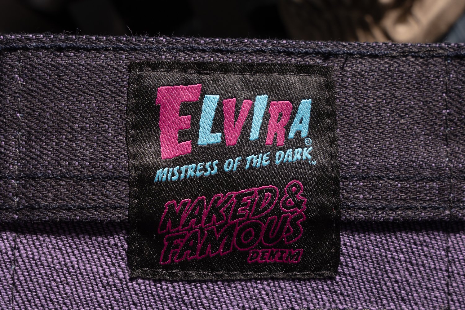 Elvira Mistress Of The Dark Selvedge - Dual Label