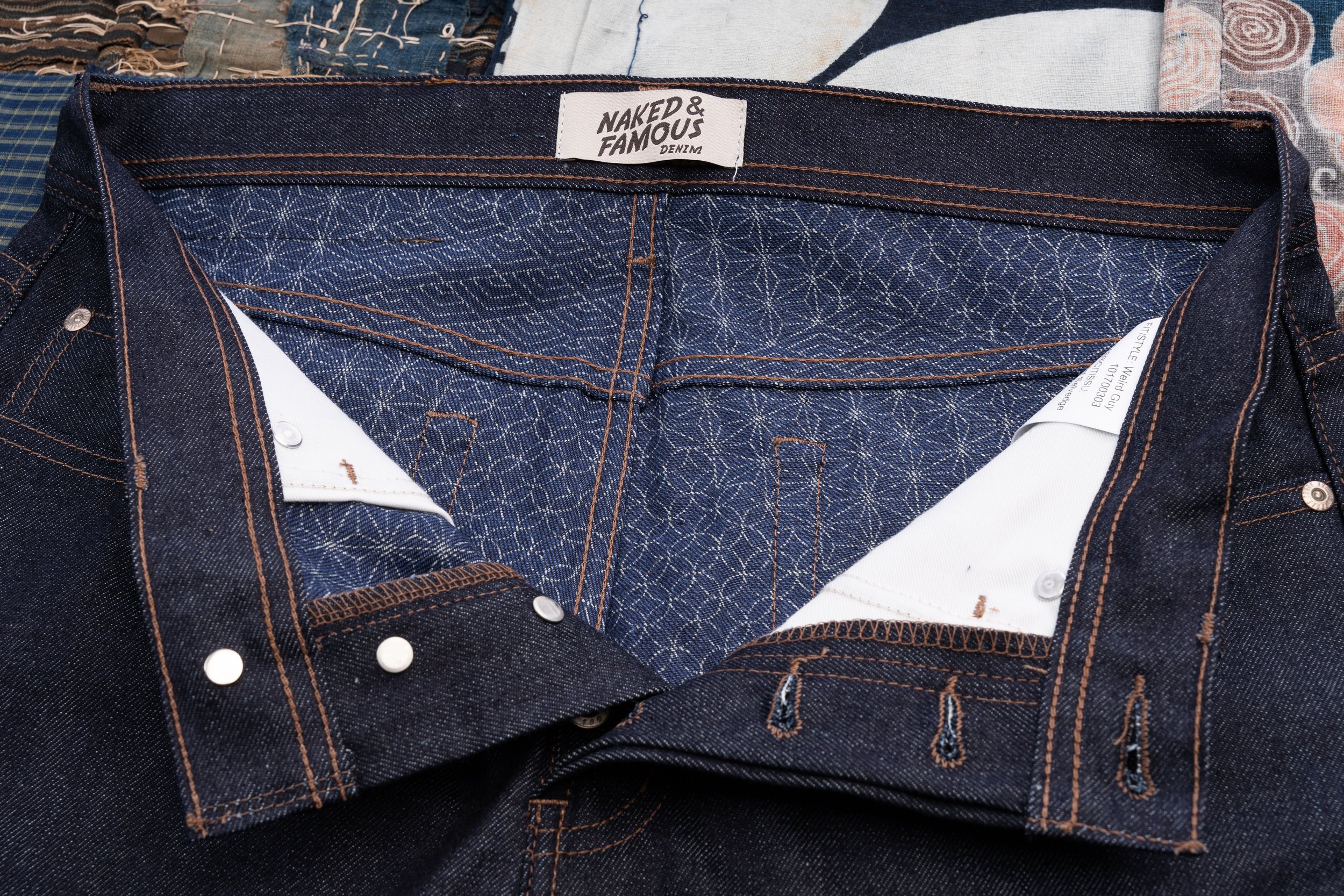 Kimono Print Selvedge - Print Interior 