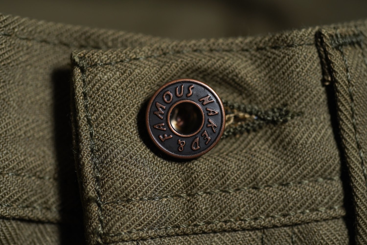Army HBT - Olive Drab - Button Macro