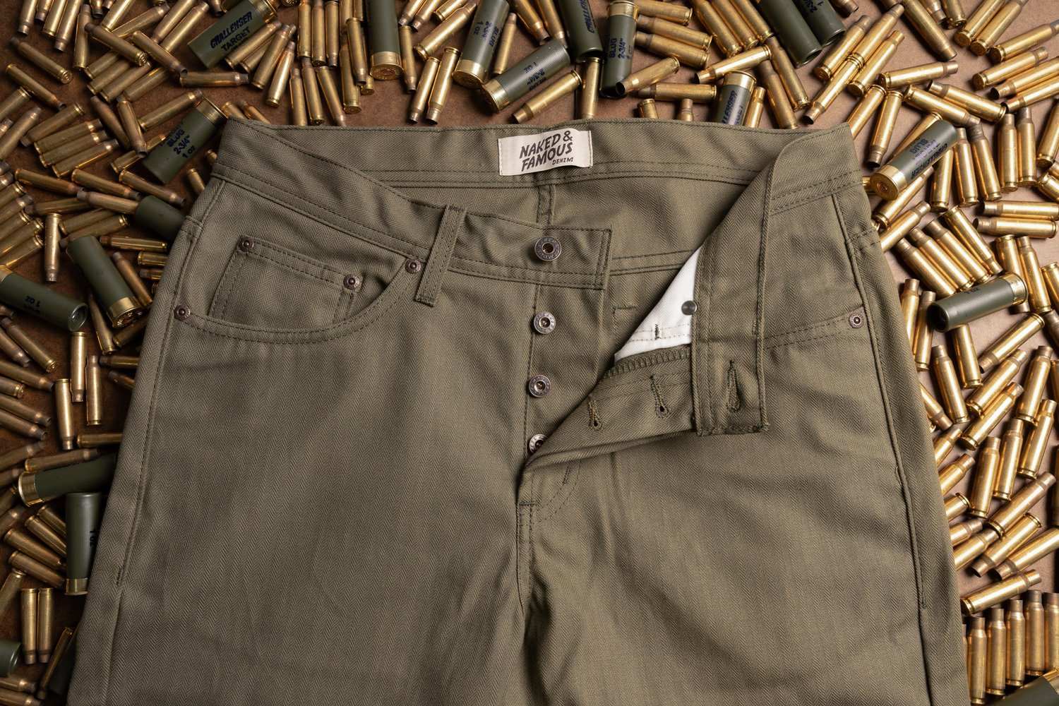 Army HBT - Olive Drab - Hardware