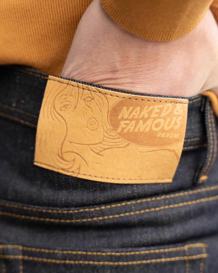 Pagoda Dyed Selvedge - Lifestyle - Cardboard Patch