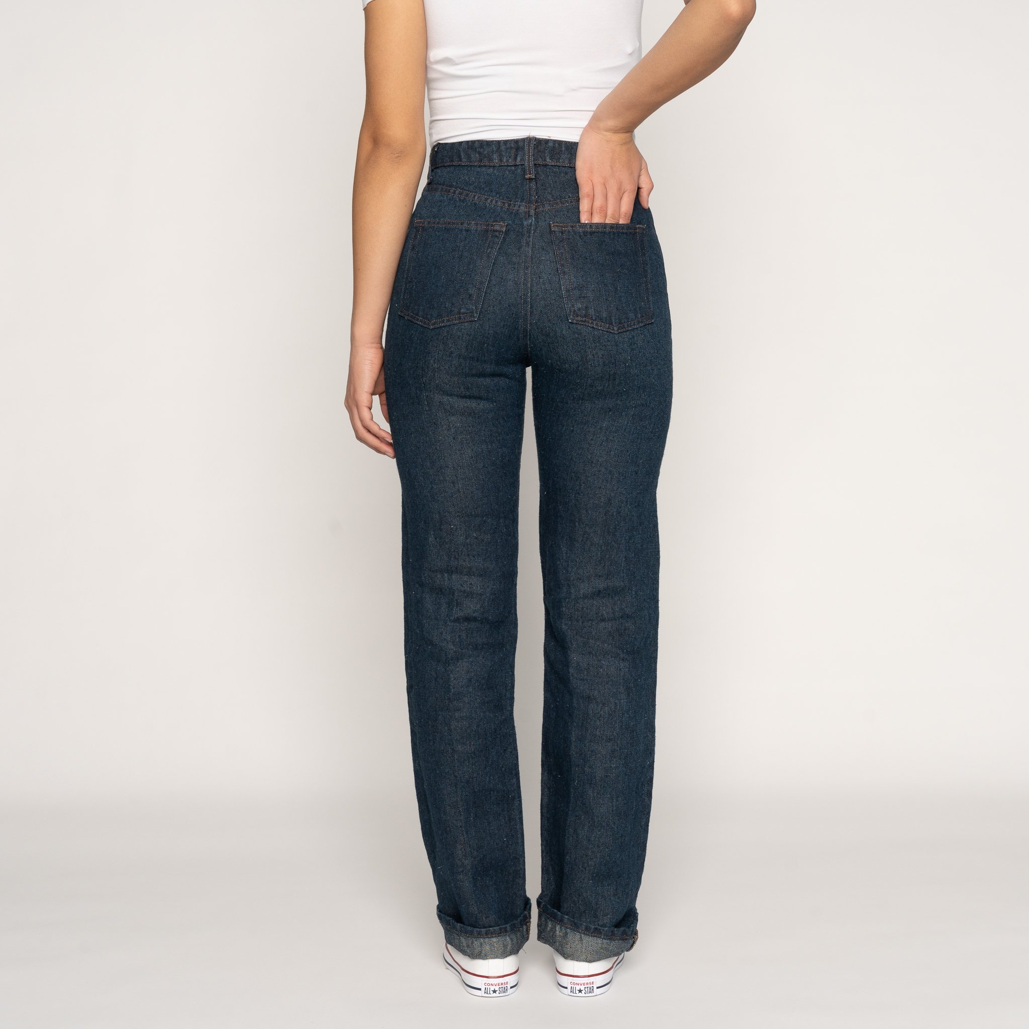  Women’s Pure Hemp Denim Jeans  