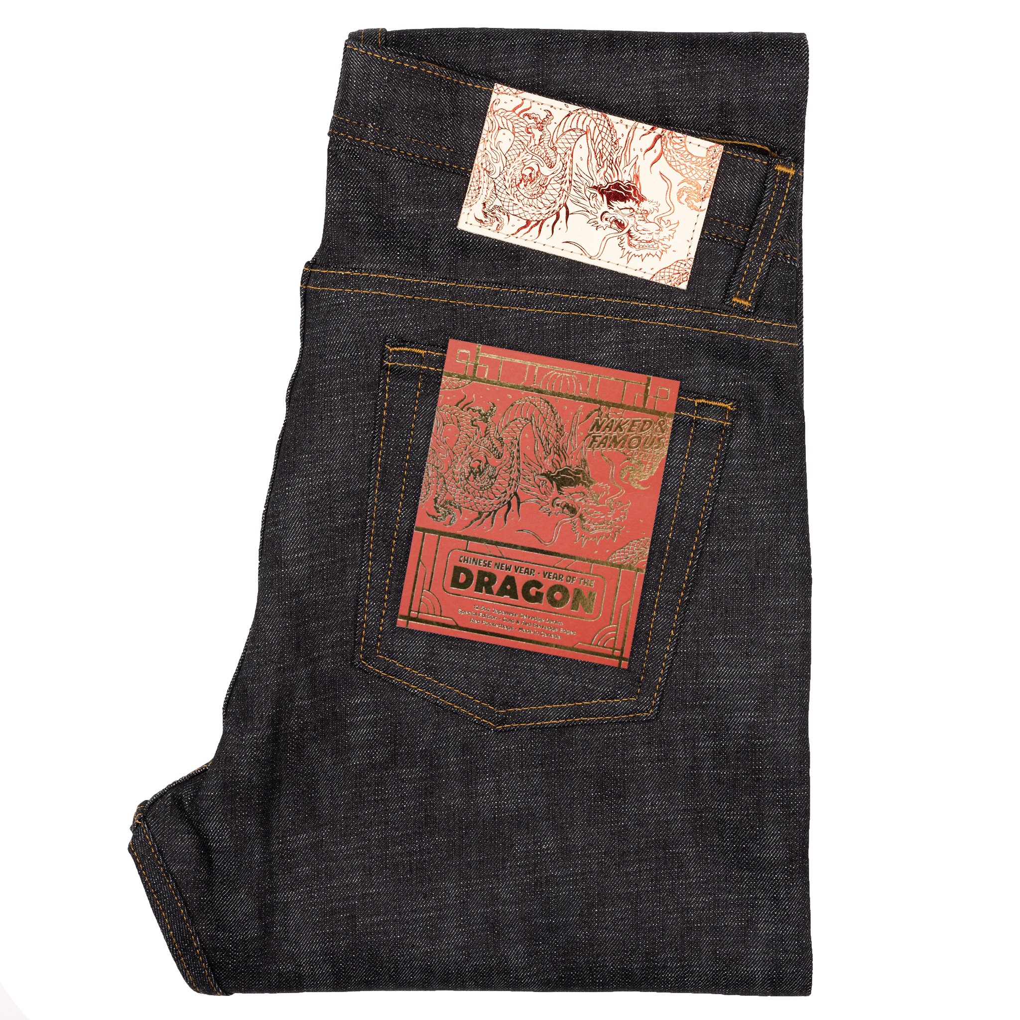  Chinese New Year - Year of The Dragon Jeans 