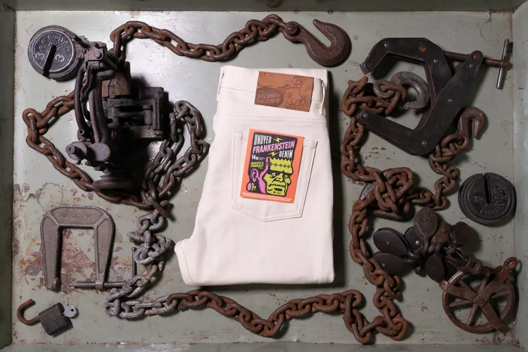 Undyed Frankenstein Denim