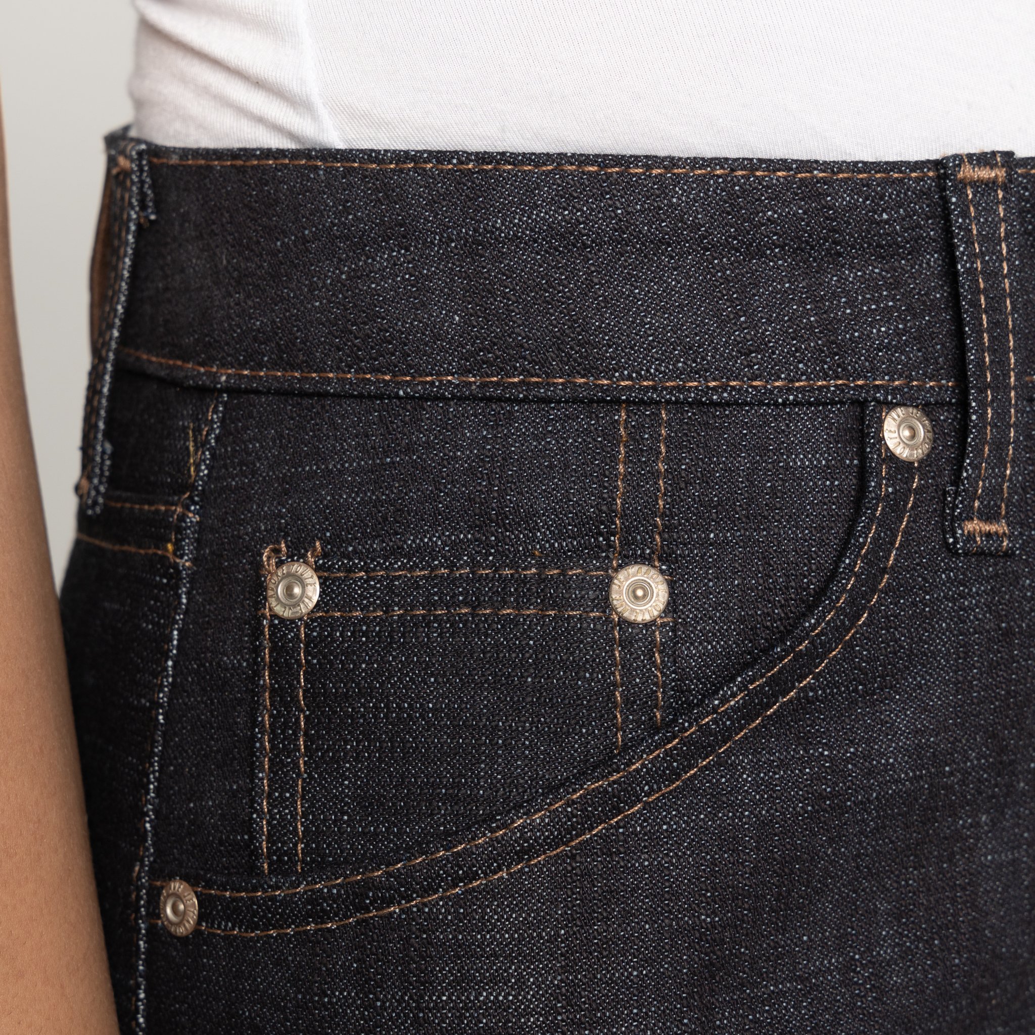  Women’s Broken Twill Slub Stretch Selvedge Jeans 