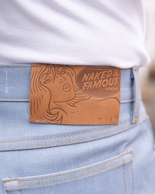 Left Hand Twill - Sky Blue Edition - Lifestyle - Leather Patch