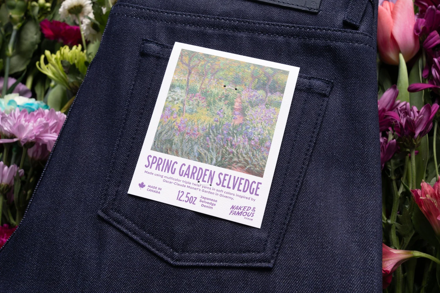 Selvedge Spring Garden - Flasher de poche