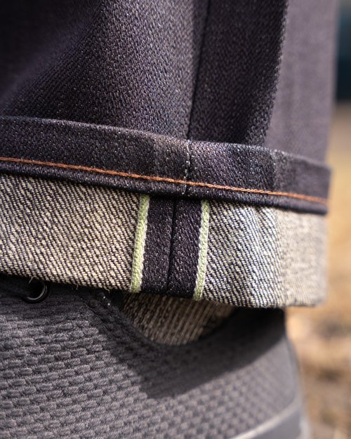 Matcha Selvedge - Lifestyle - Selvedge ID Close Up