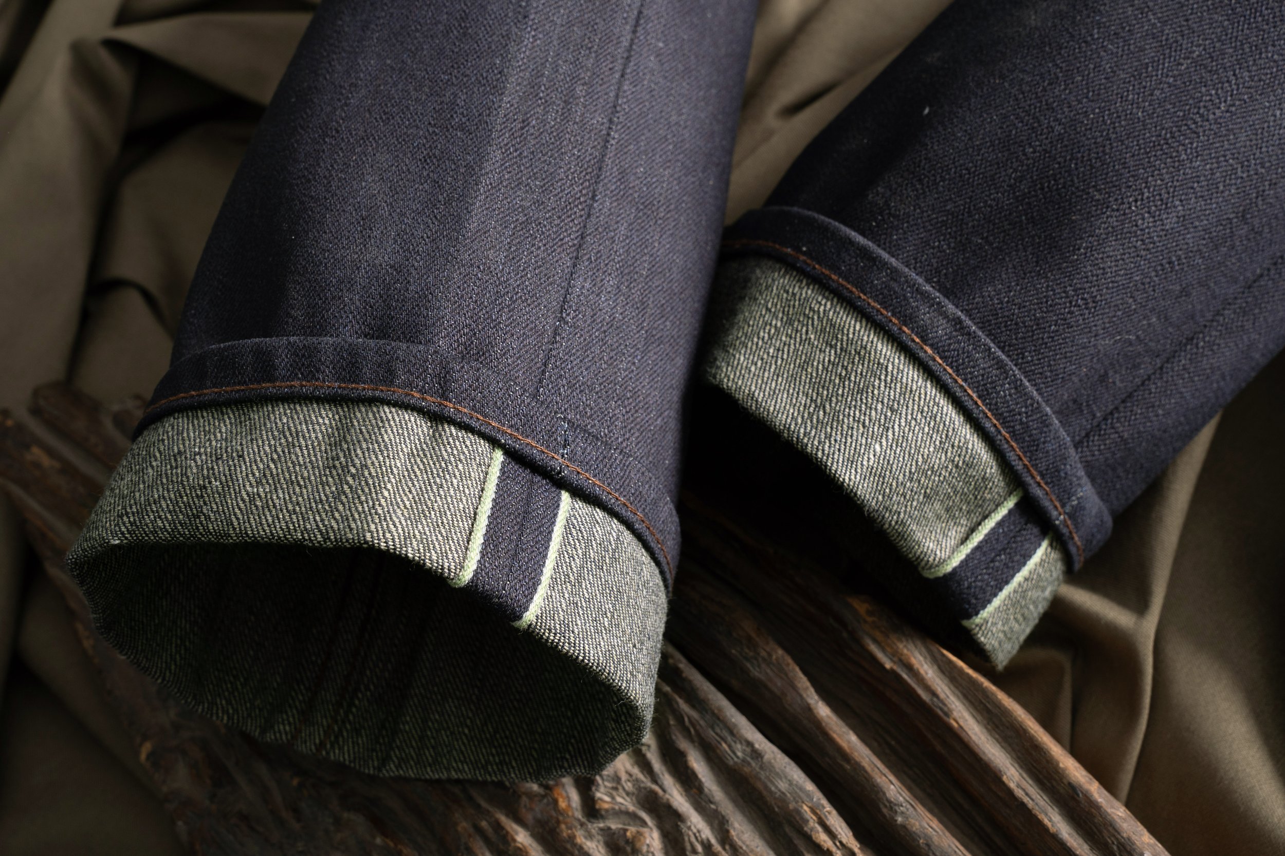 Matcha Selvedge - Cuff