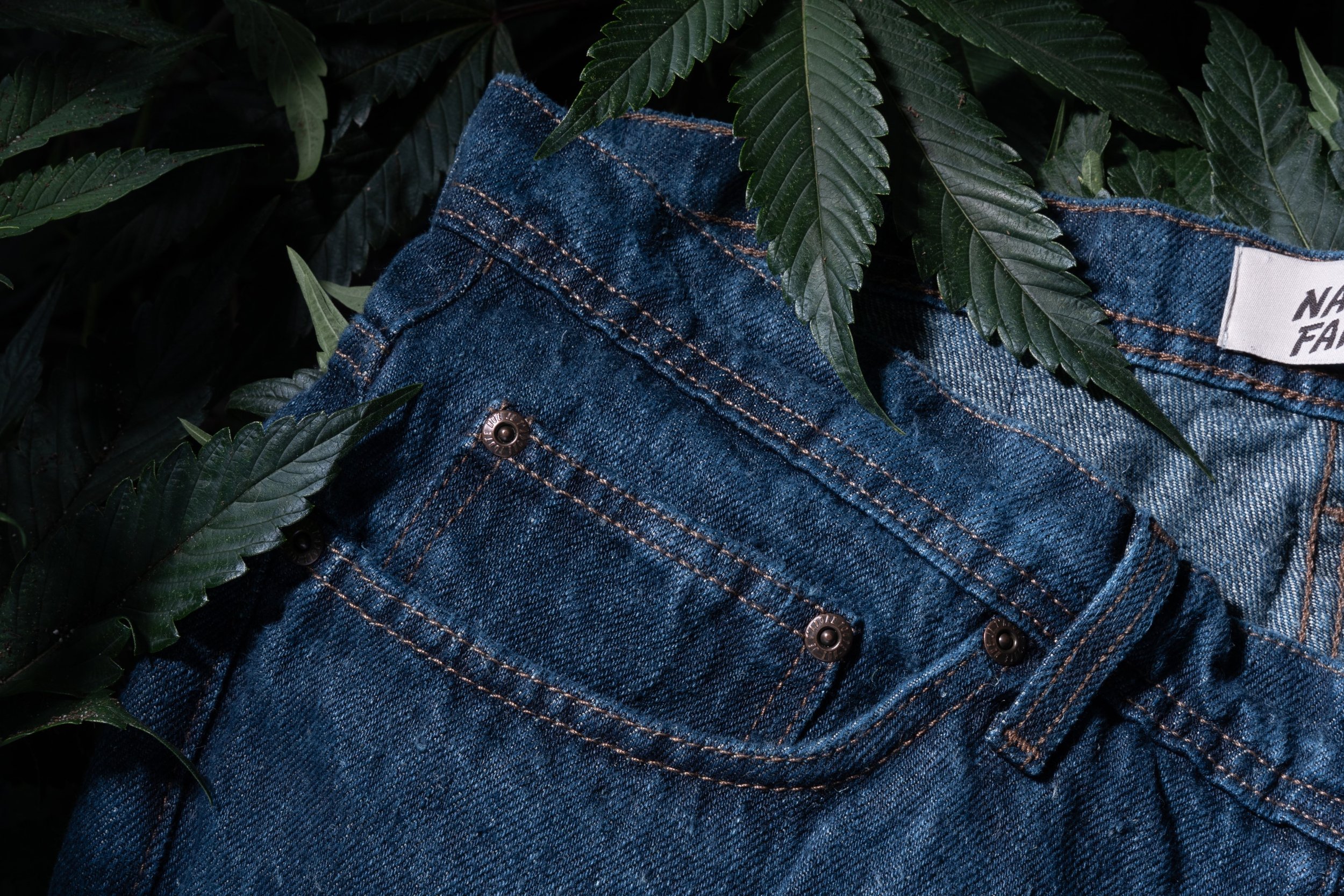 Pure Hemp Denim - Coin Pocket