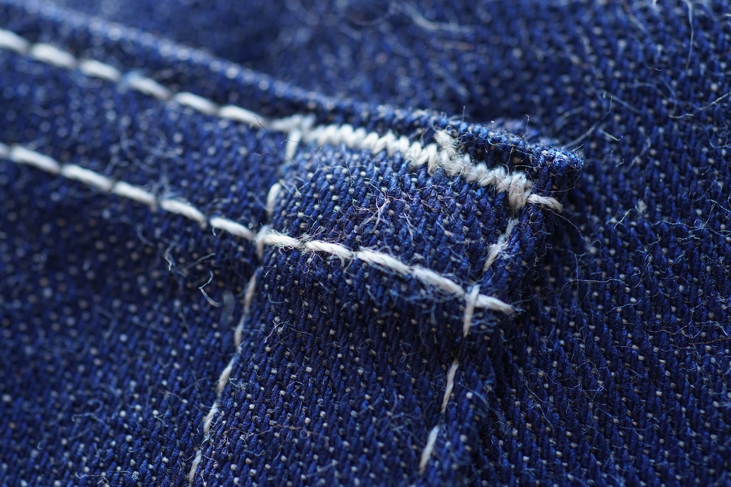 Craftsman Selvedge - Macro - Stitching Detail