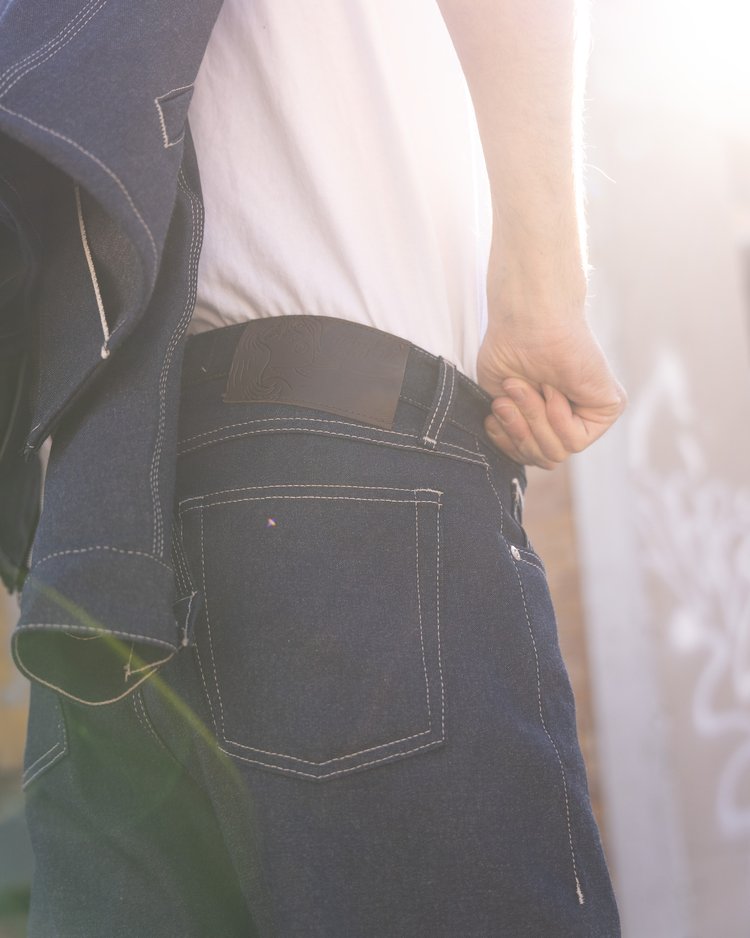 Craftsman Selvedge - Lifestyle - Back Pocket
