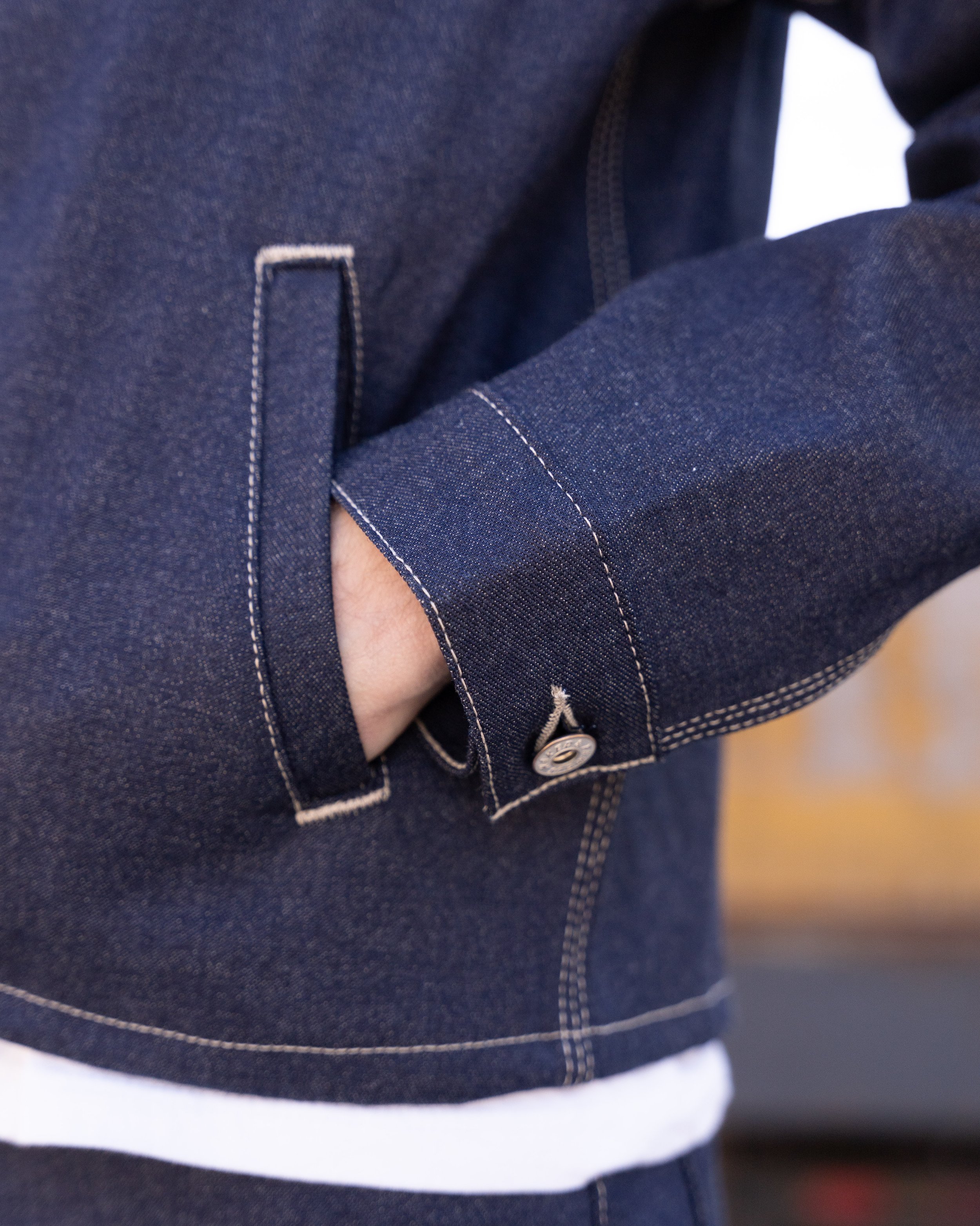 Craftsman Selvedge - Lifestyle - Jacket Pocket