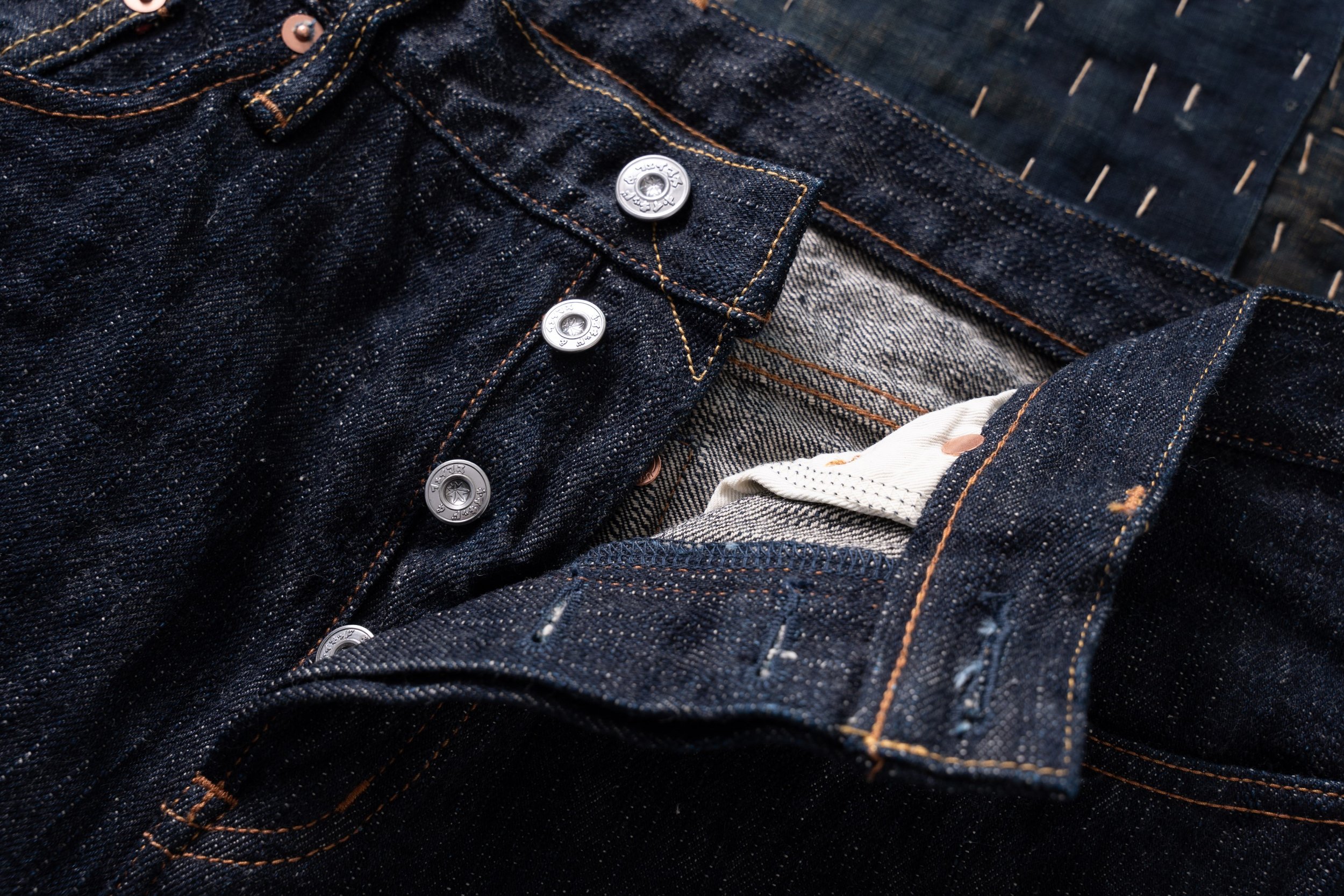 MIJ12 - Aomidori Selvedge - Button Fly