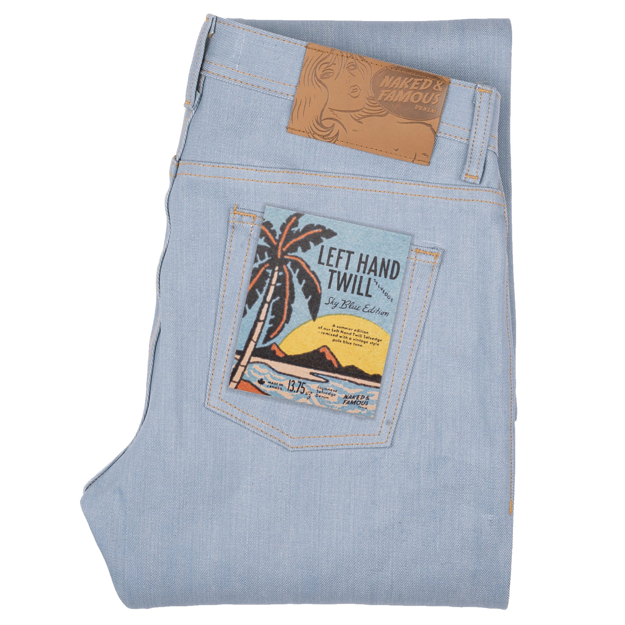  Left Hand Twill Selvedge - Sky Blue Edition jeans 