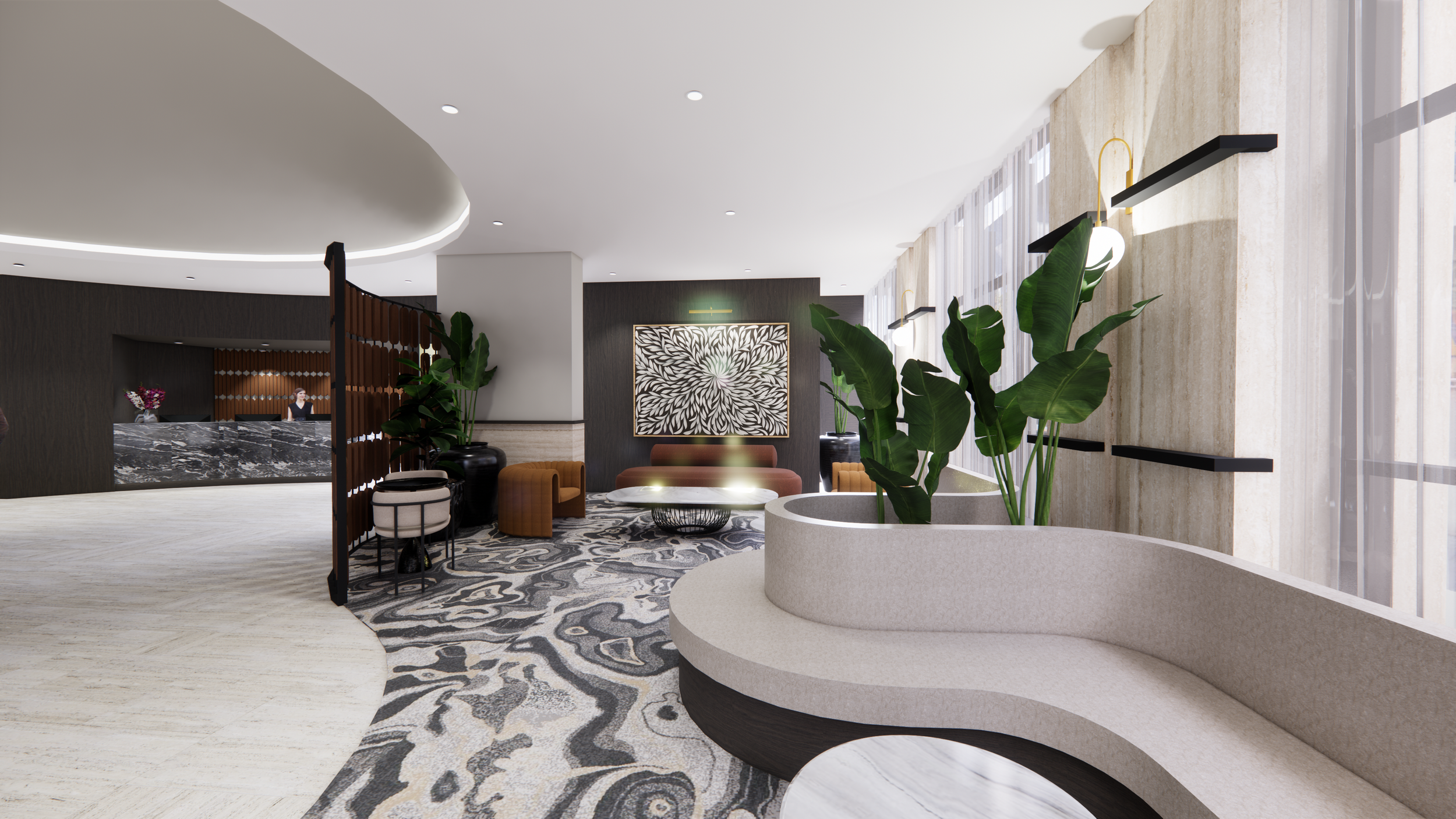 LOBBY REFURBISHMENT (IN PROGRESS)