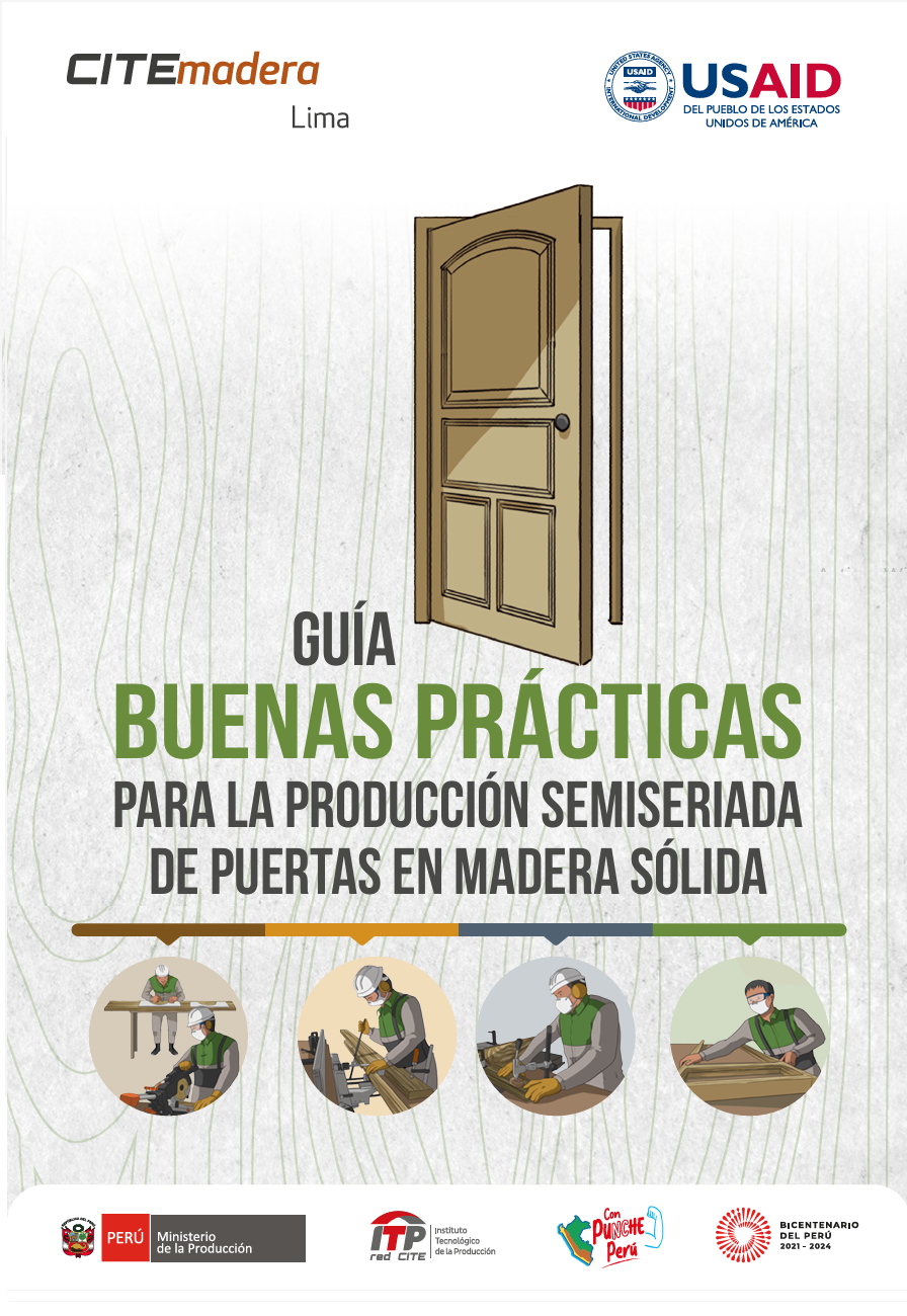Guía Buenas Prácticas para la Producción Semiseriada de Puertas en Madera Sólida