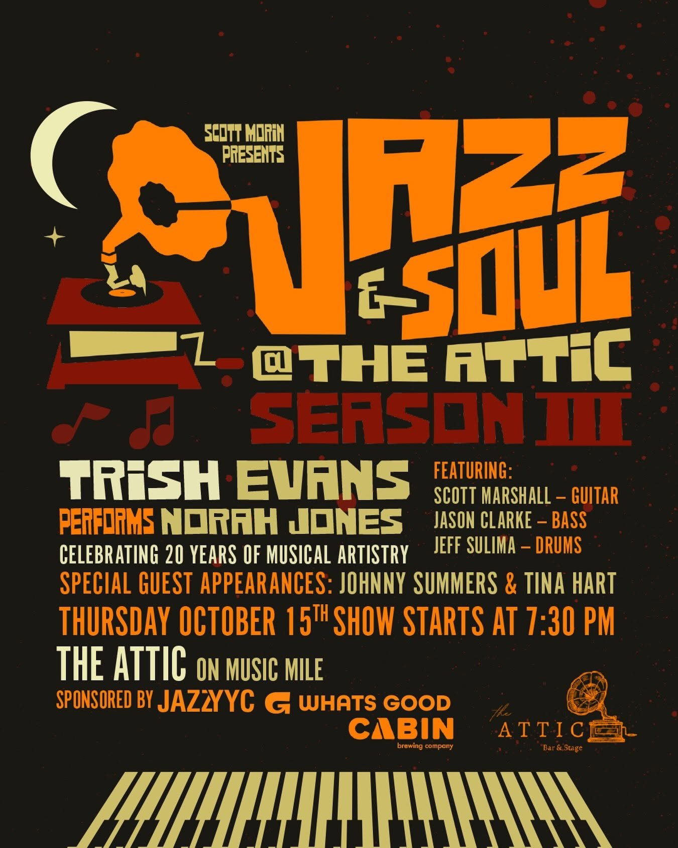 Trish Evans at the Attic