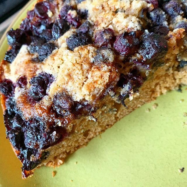 Blueberry Coffee cake for a rainy day #coffeecake