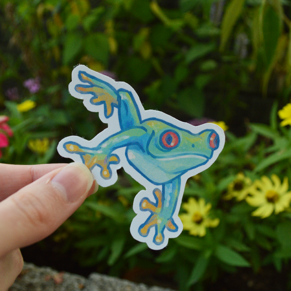 Frog Stickers — Tori Hirsh