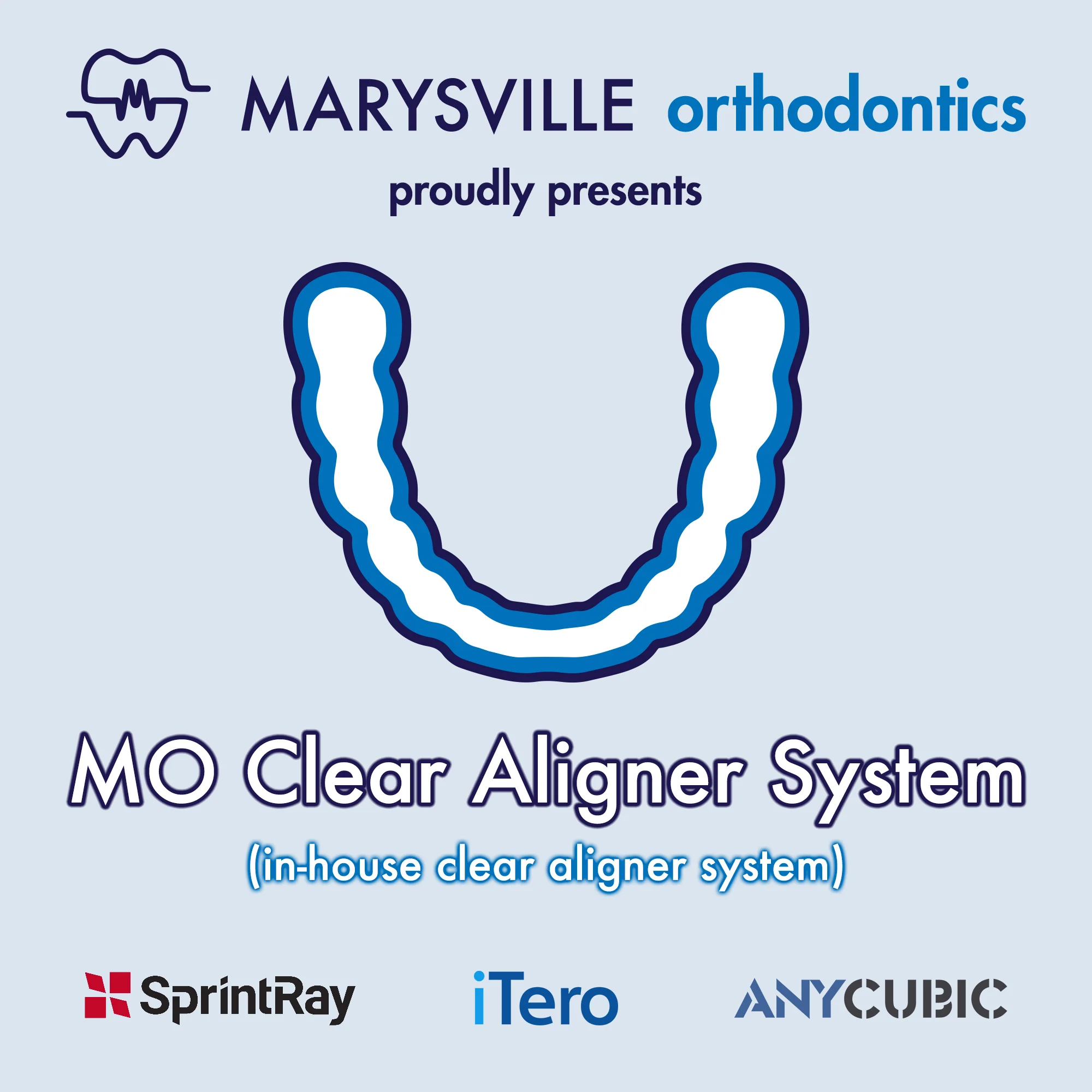 We are 100% Digital! Introducing MO Clear Aligner System!