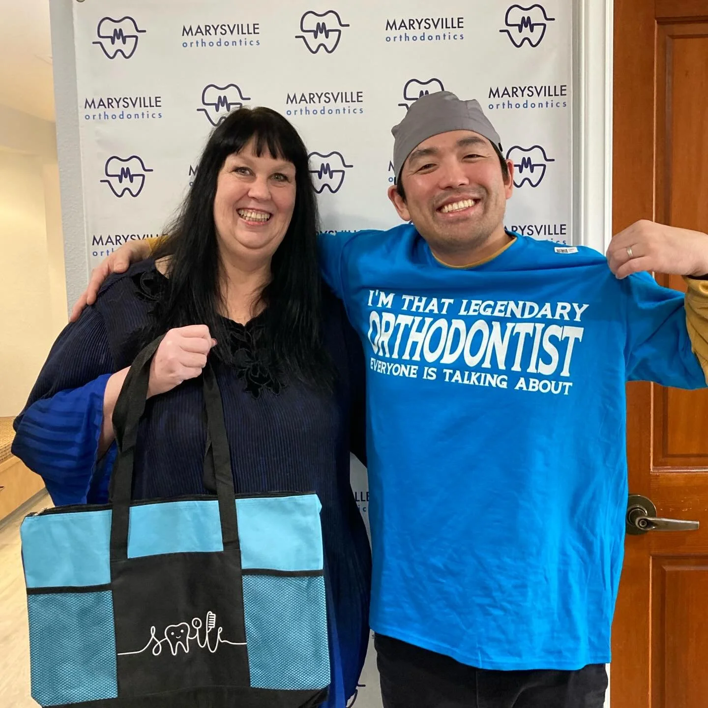 Braces off and a beautiful new smile begins. ✨
Dr. Robert is truly honored by this thoughtful (and legendary) surprise! 🦷
.
.
.
#marysvillewa #marysvillewashington #bracesoff #congratulations #orthodontics