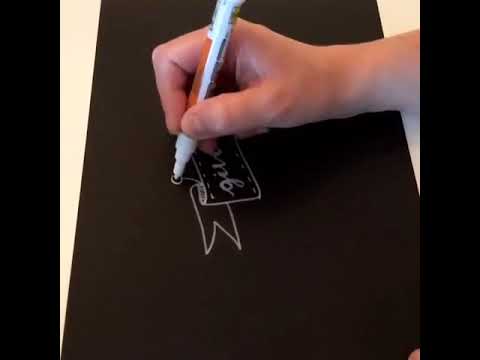 Fauxligraphy: Giveaway Sign Demonstration