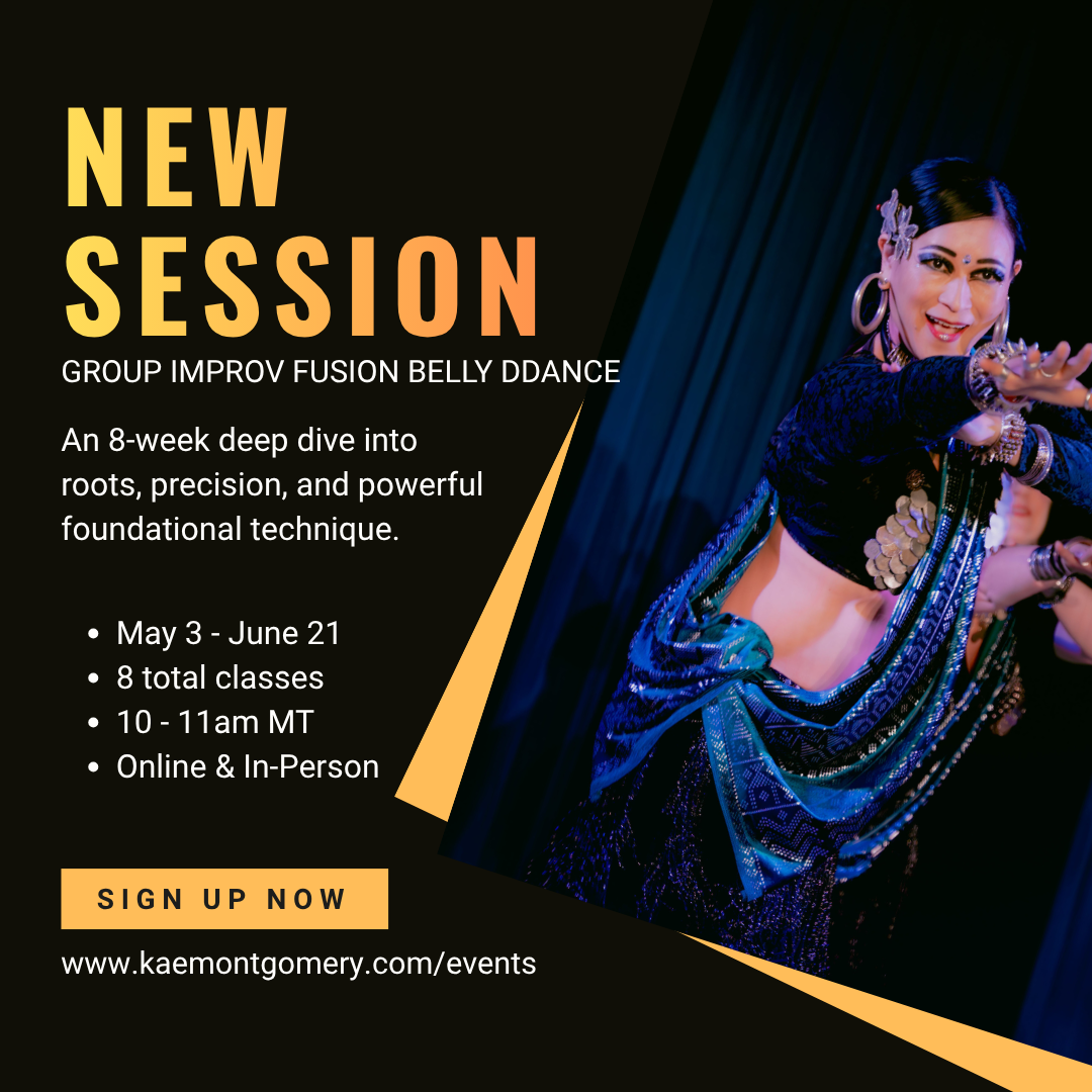 Kae's Group Improv Fusion Belly Dance Class
