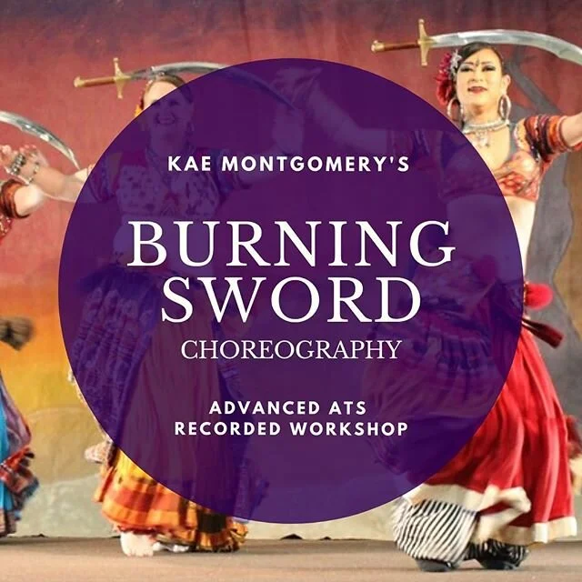 Wanna learn a thrilling ATS inspired Sword choreography? This two hour workshop includes 
E. V. E. R. Y. T. H. I. N. G. from warmup, a quick FloorWork to cool down 🤩 and now it&rsquo;s 10% OFF🎉 Link in bio or type👇
KaeMontgomery.com/online -&bull;