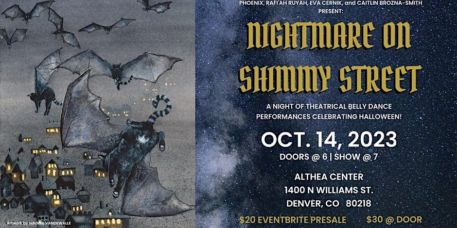 Nightmare on Shimmy Street - Halloween Bellydance Show