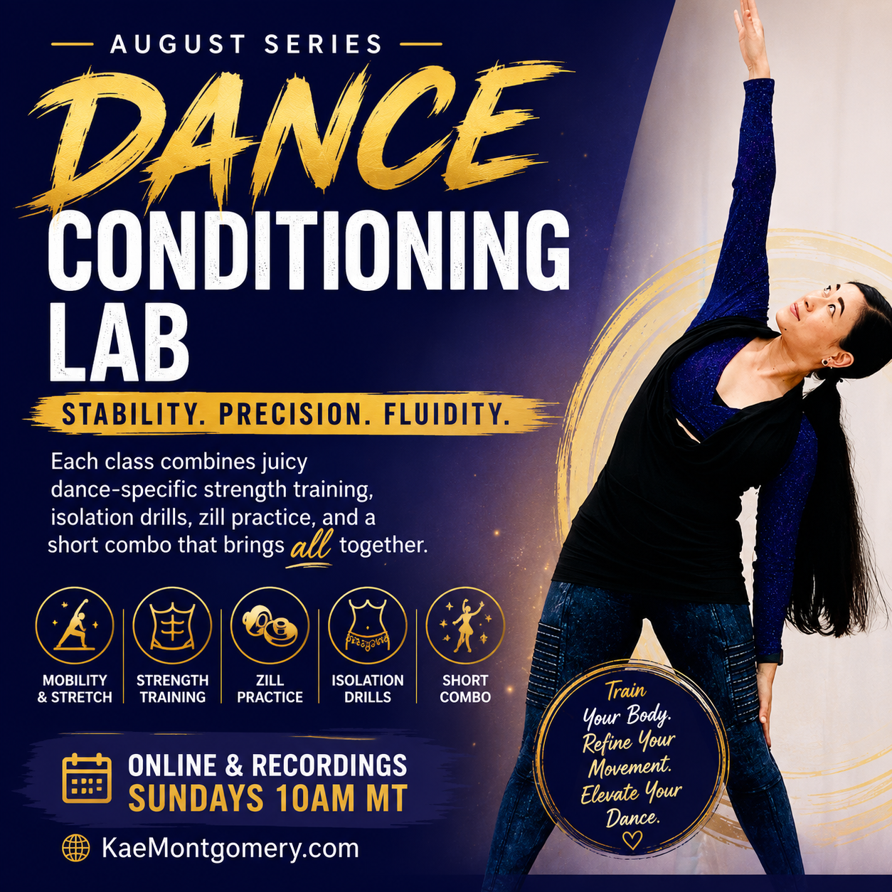 August Dance Conditioning Lab