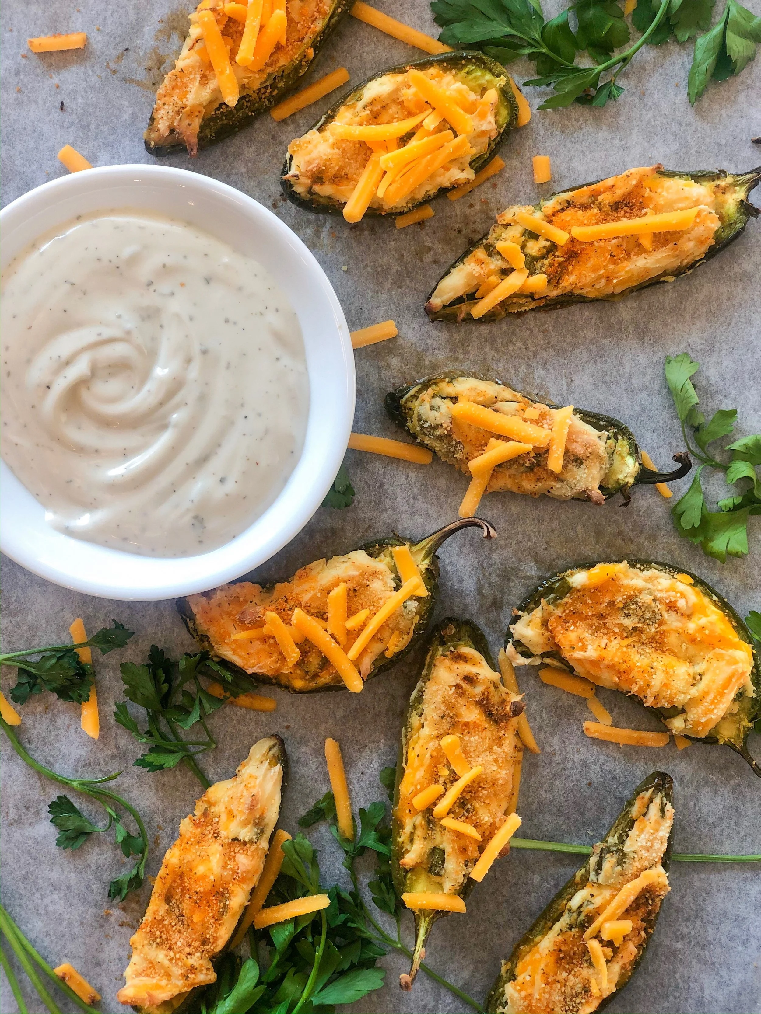 Dairy Free Jalapeno Poppers