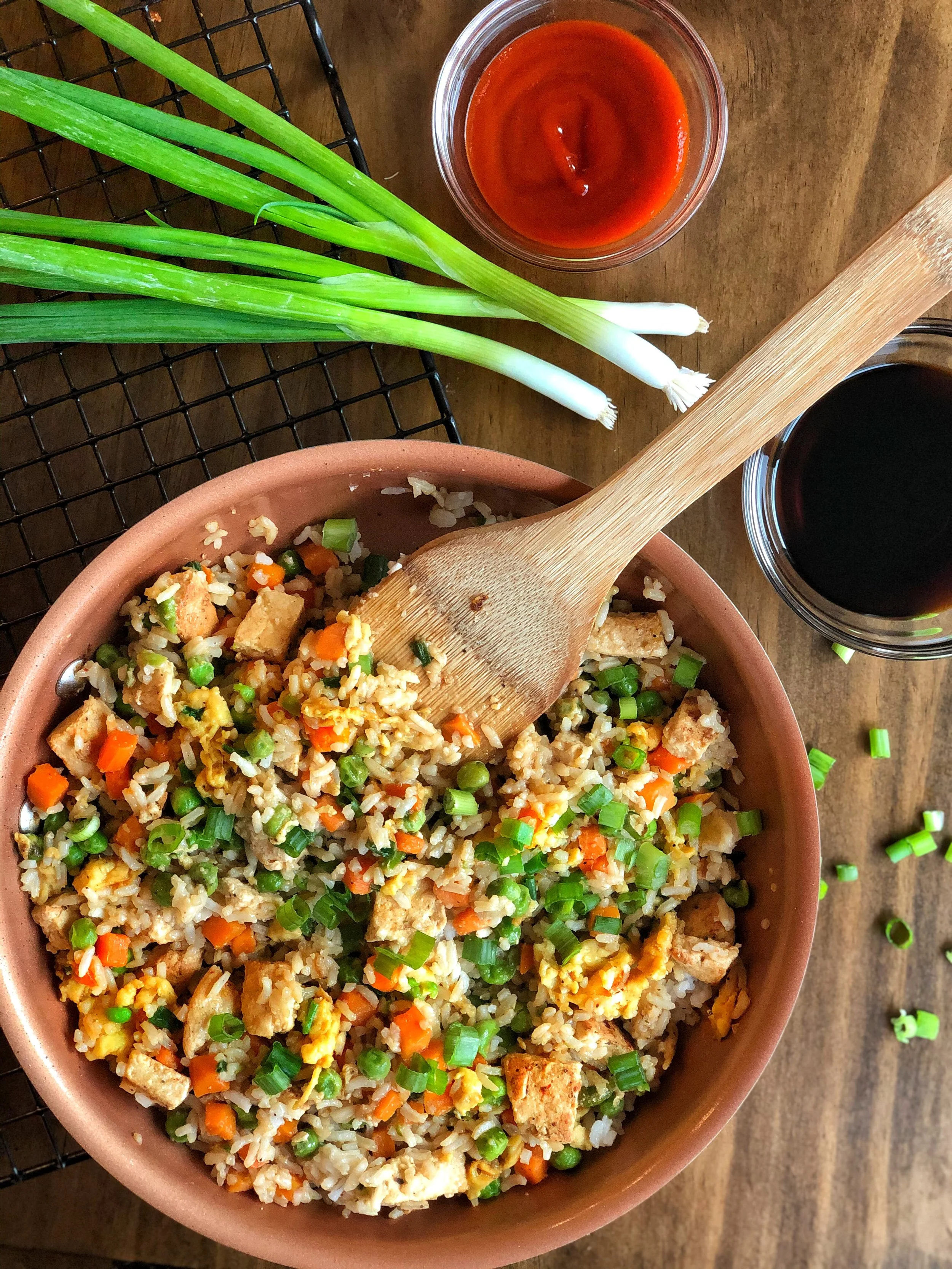 Vegan Chicken Fried Rice