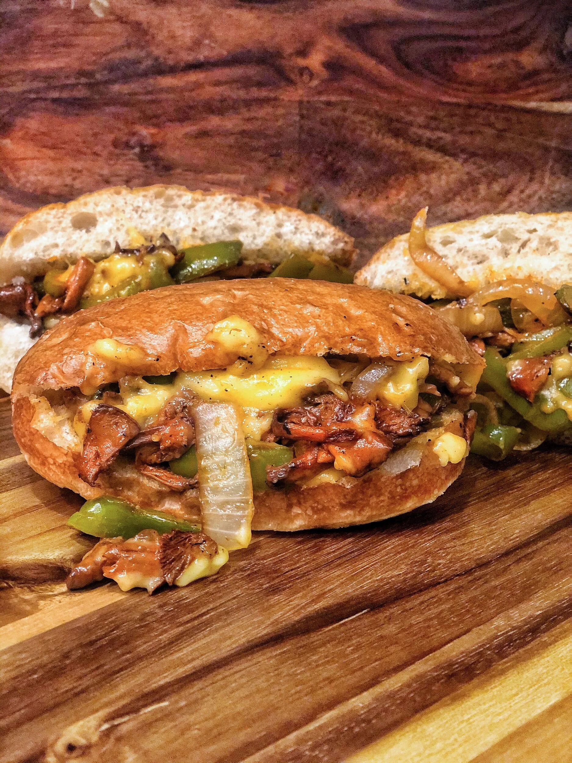 Vegan Philly Cheese "Steak"