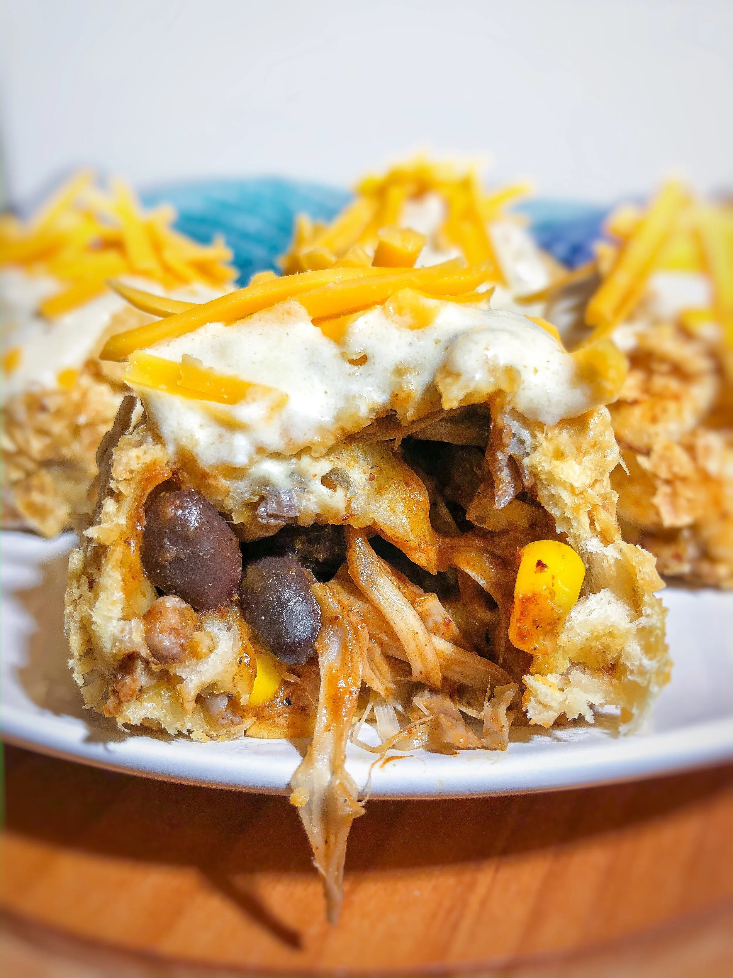 Vegan Enchilada Pillows