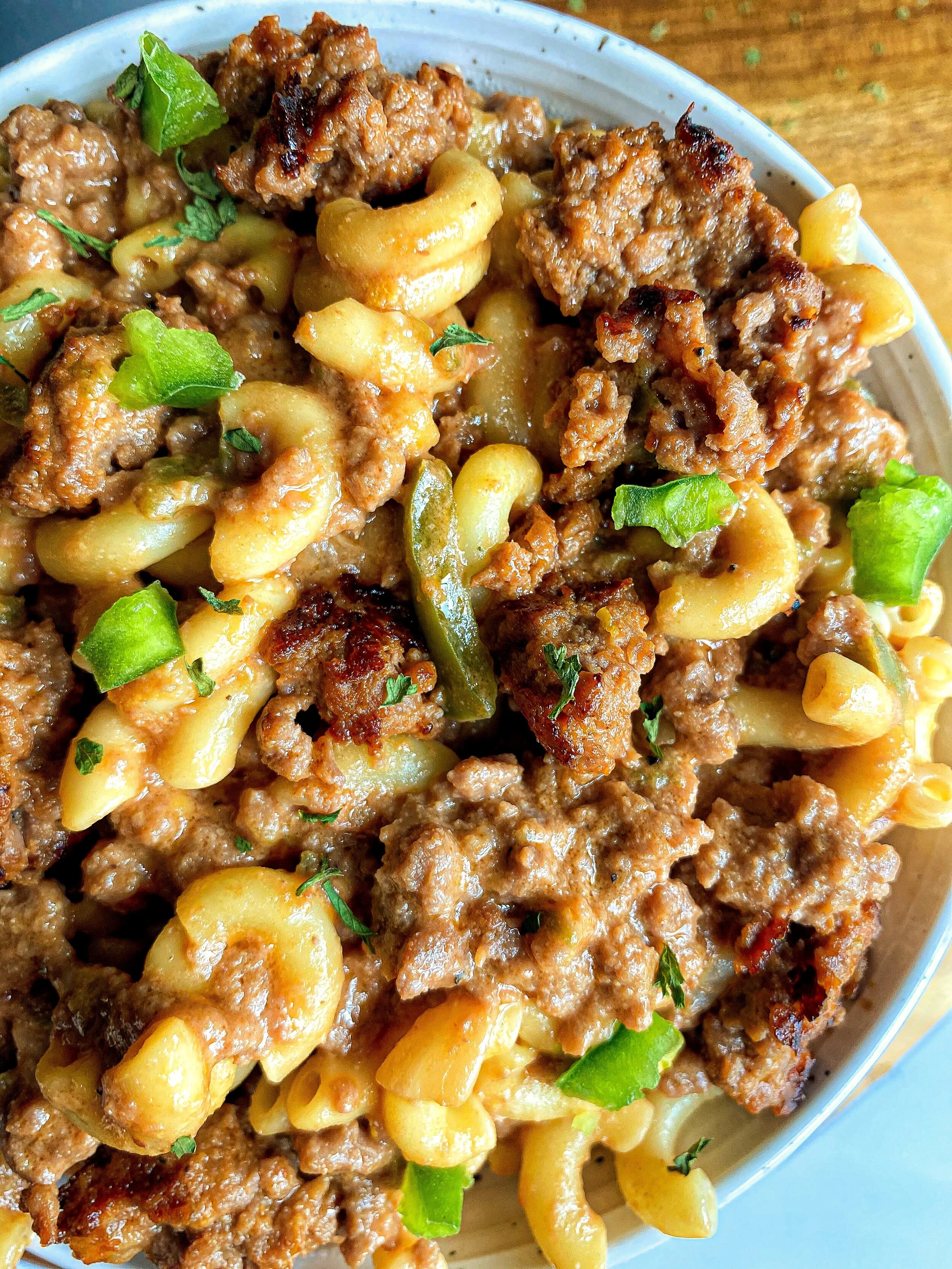 Vegan Hamburger Helper