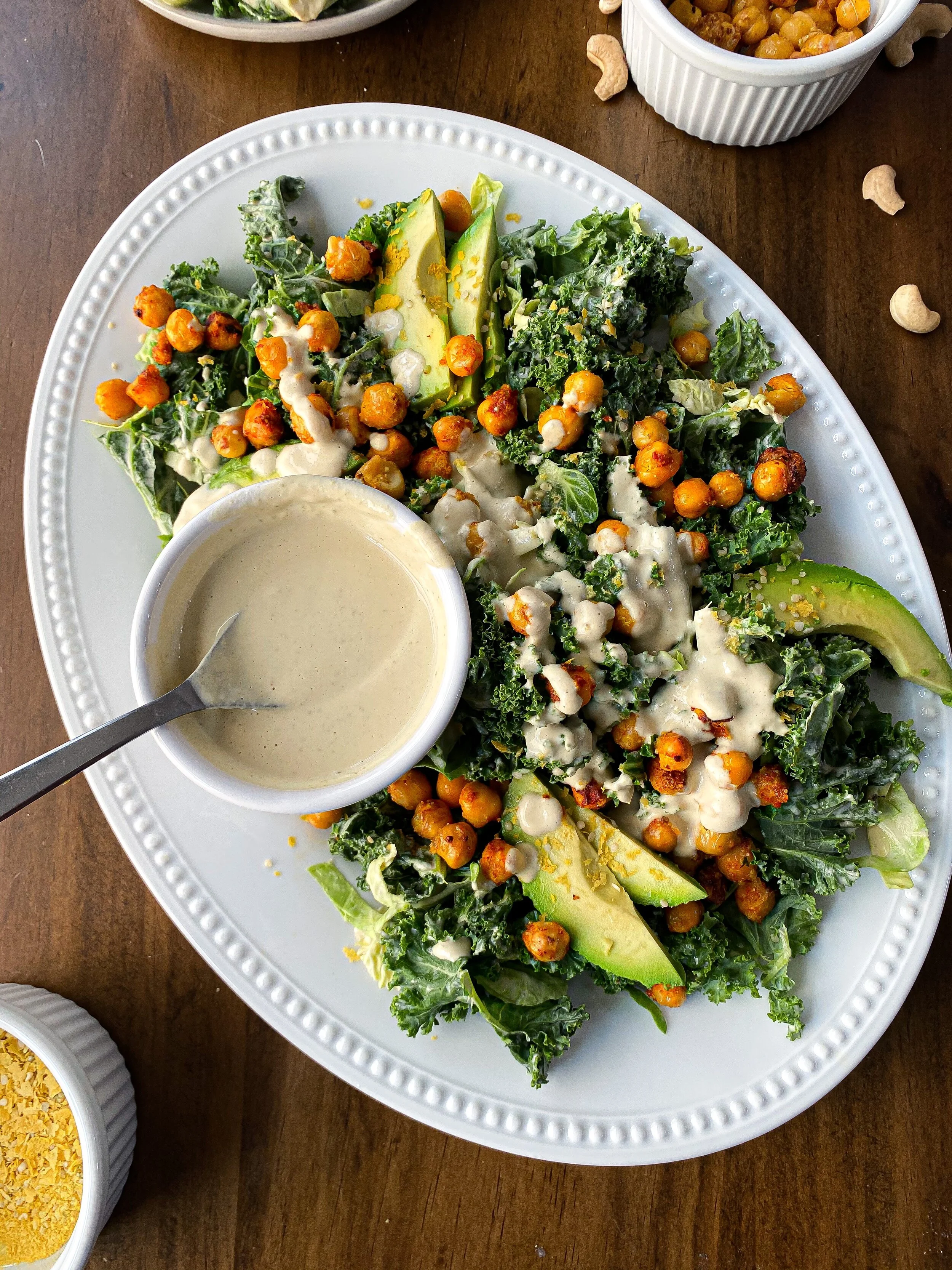Vegan and Oil-Free Caesar Dressing