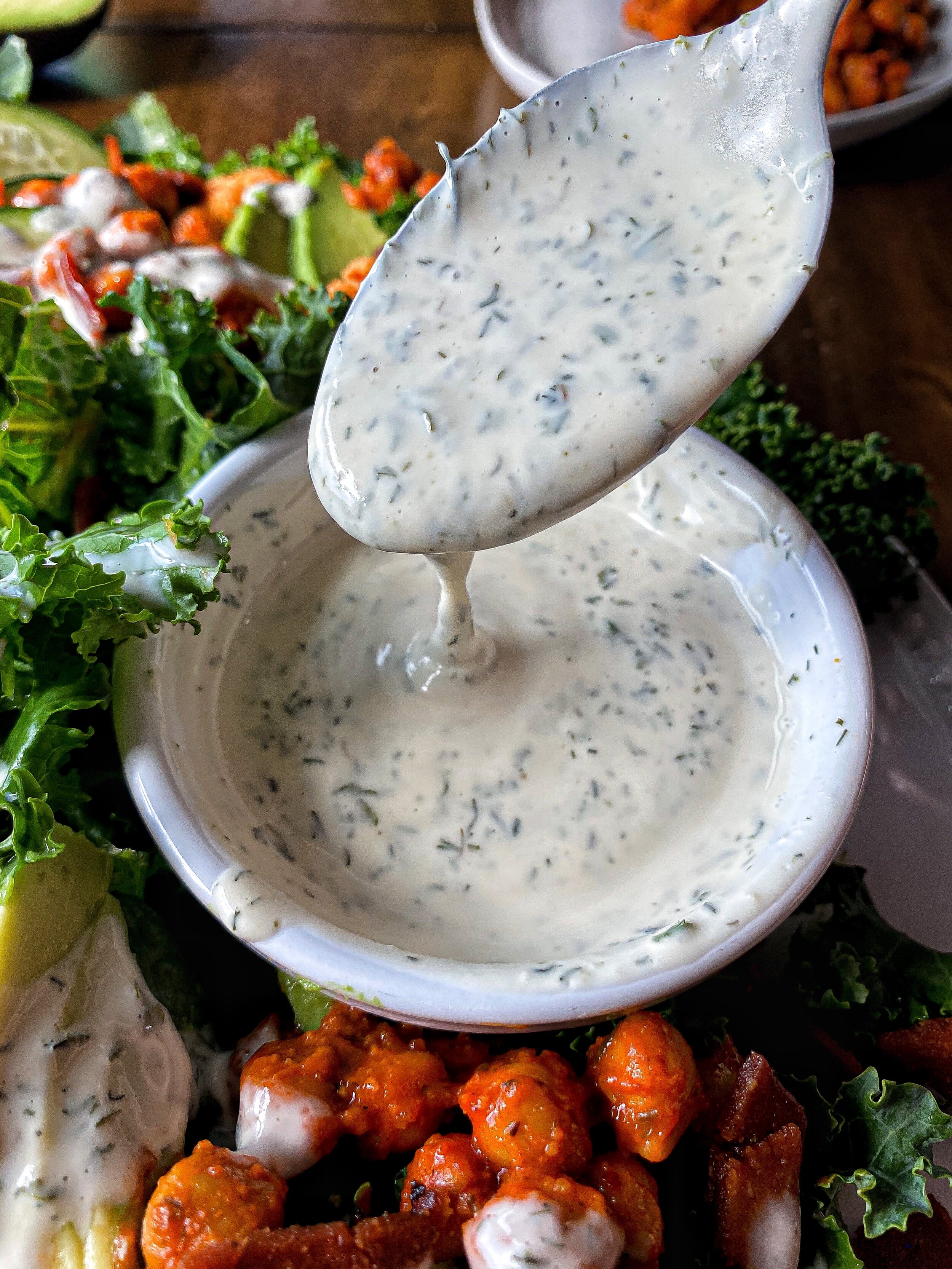 Dairy-free Ranch Dressing - Two Ways!