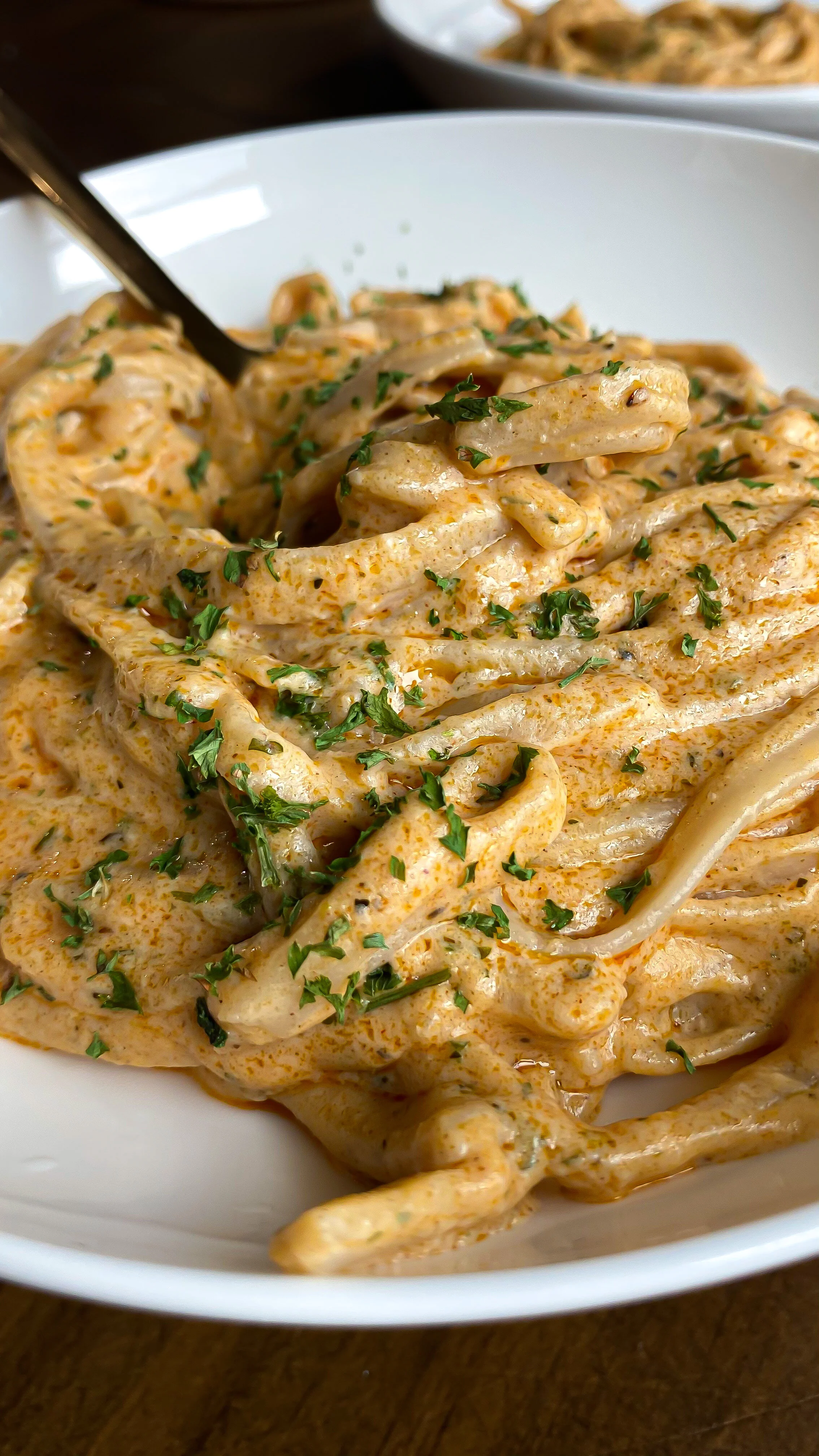 Buffalo Alfredo Fettuccine