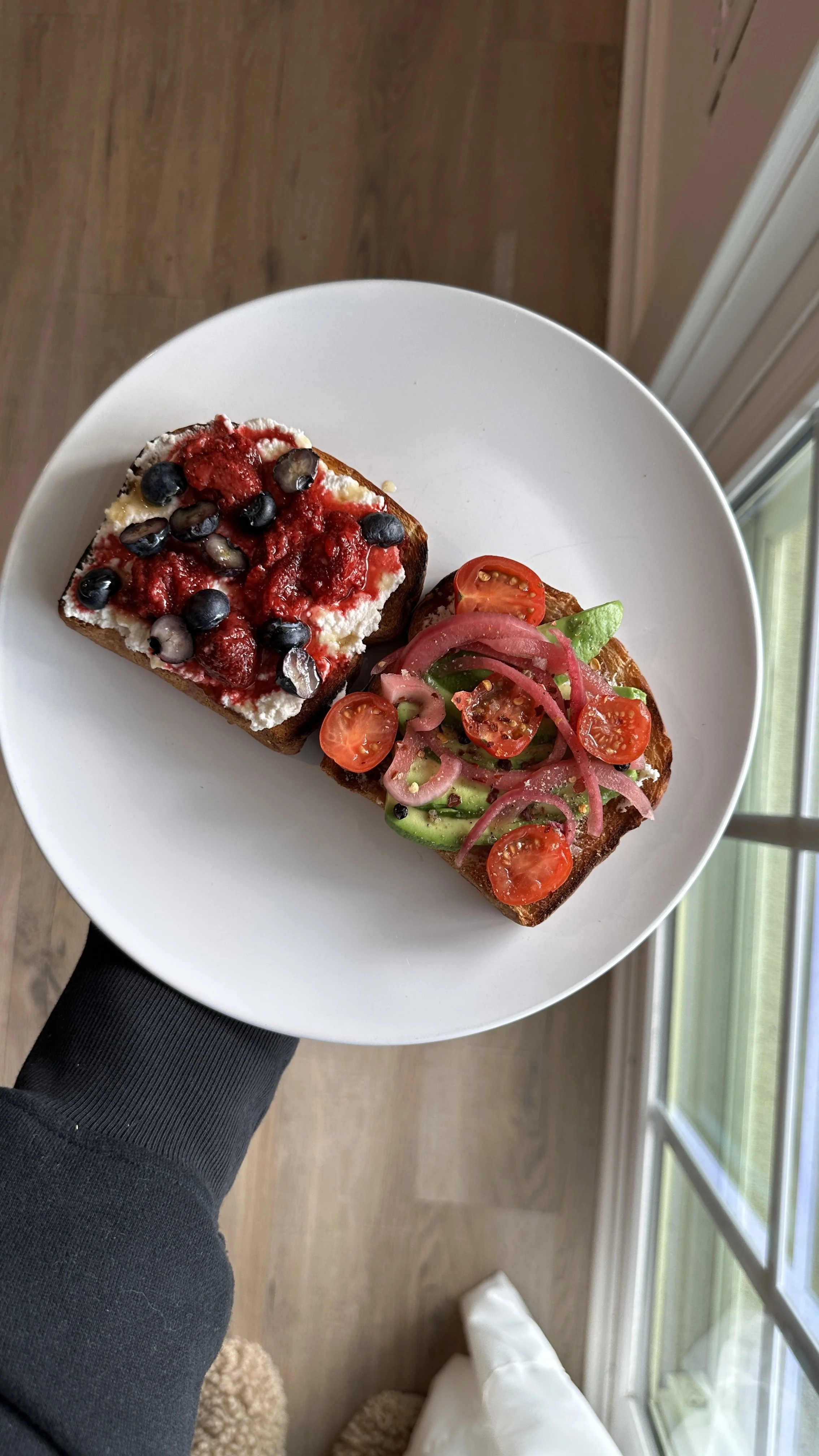 Vegan Ricotta Toast - Two Ways