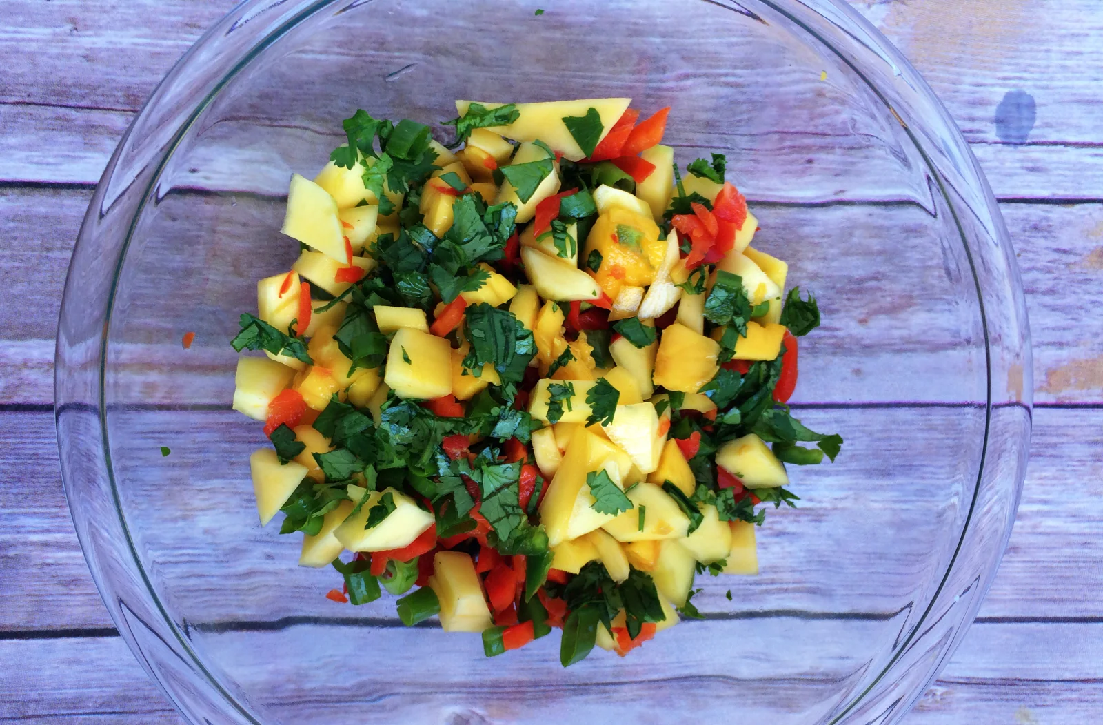 Shrimp and Tilapia Ceviche with Mango