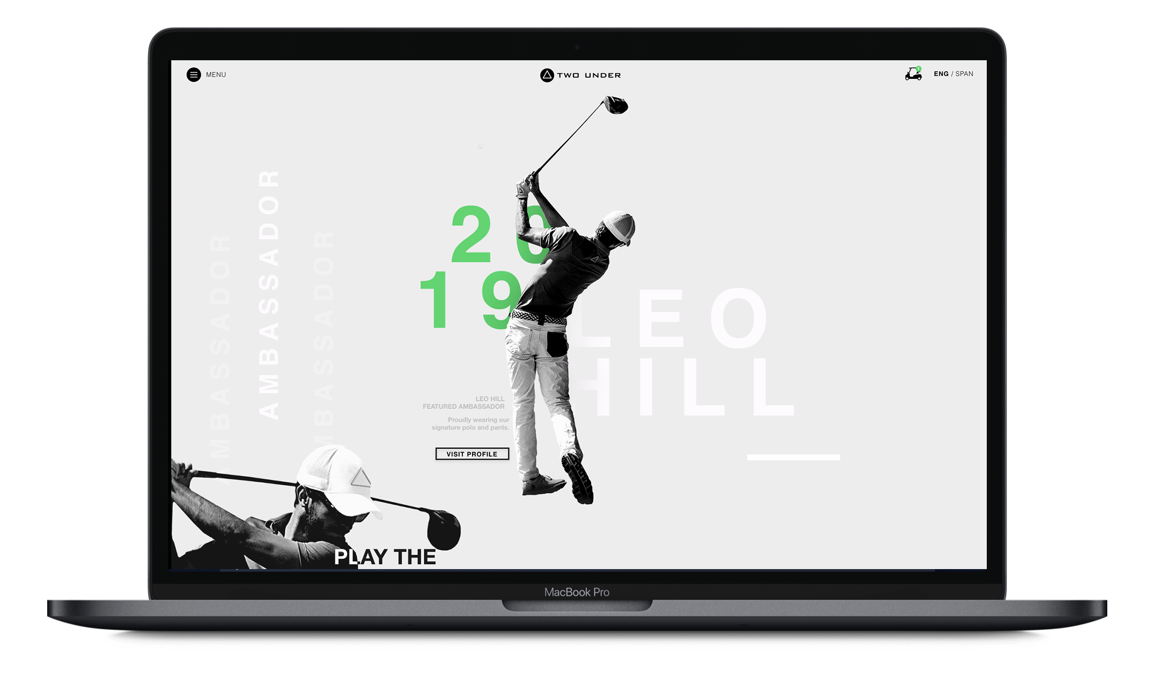 Two Under Golf Redesign