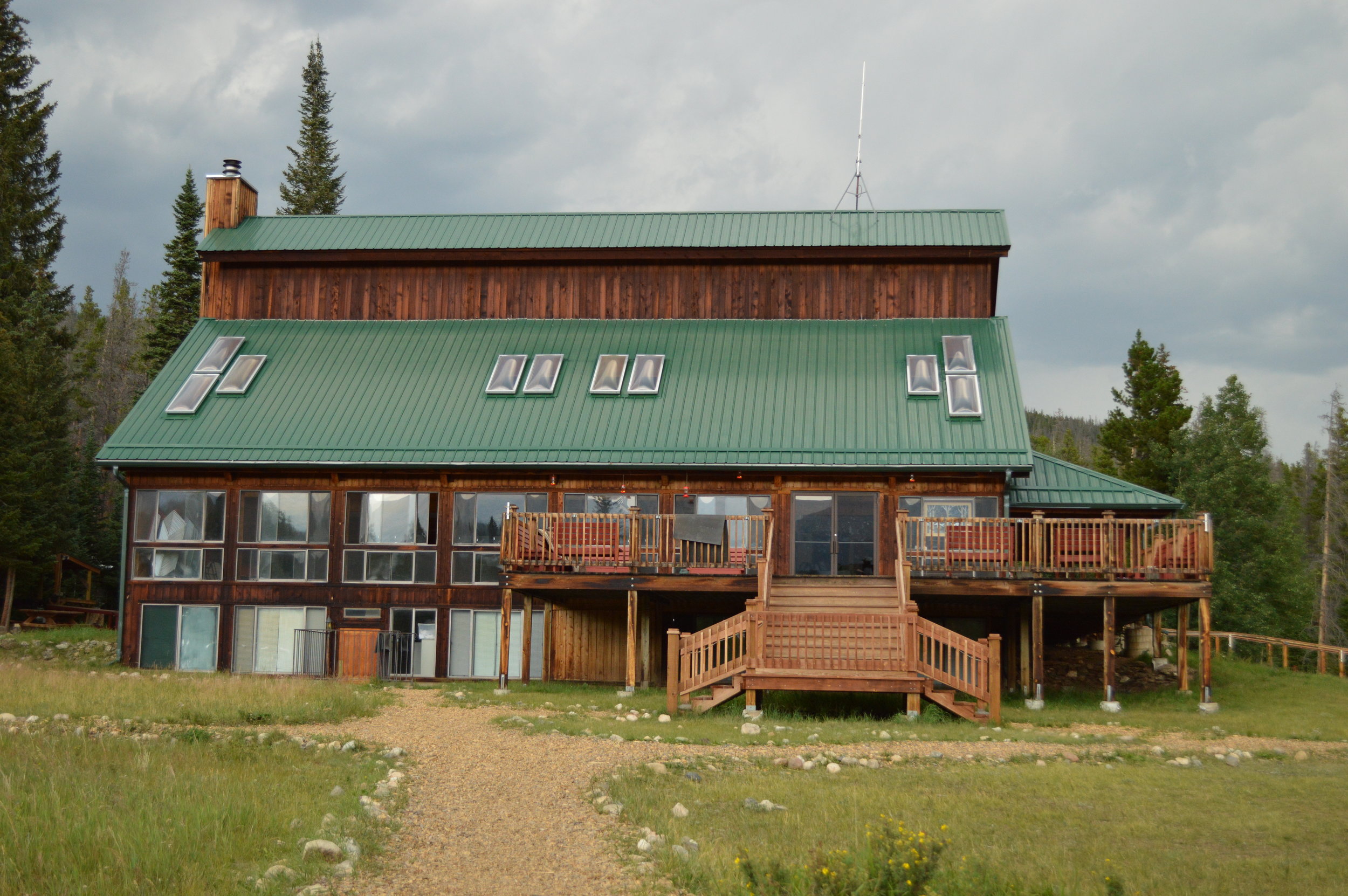 The main lodge