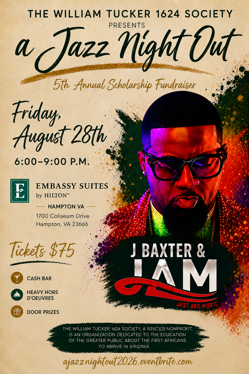 2026 "A Jazz Night Out" Scholarship Fundraiser